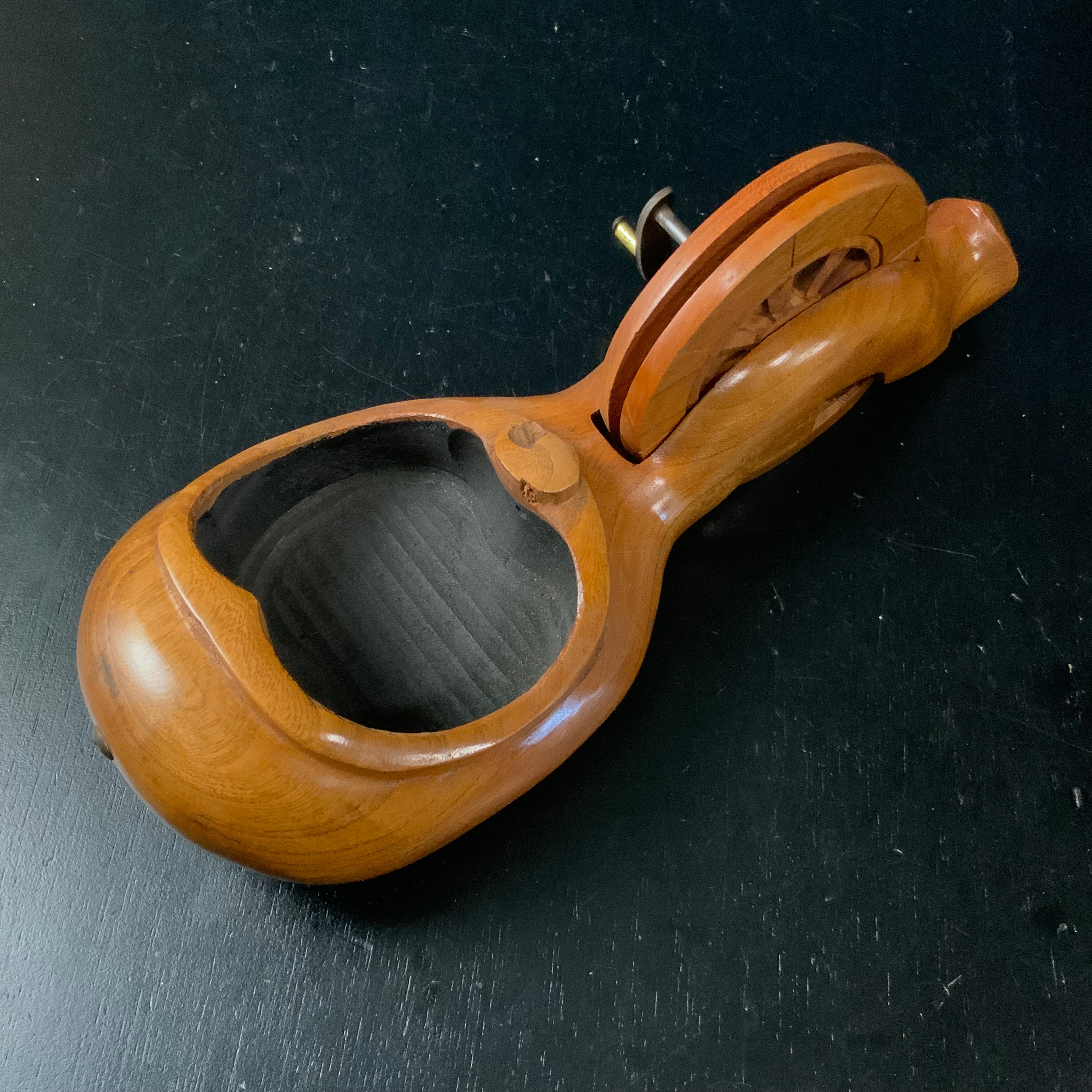 #ST57 Japanese Carpenter Ink Pot Traditional Measuring Tools Sumitsubo by Tsubogen 坪源作 墨壺 255mm