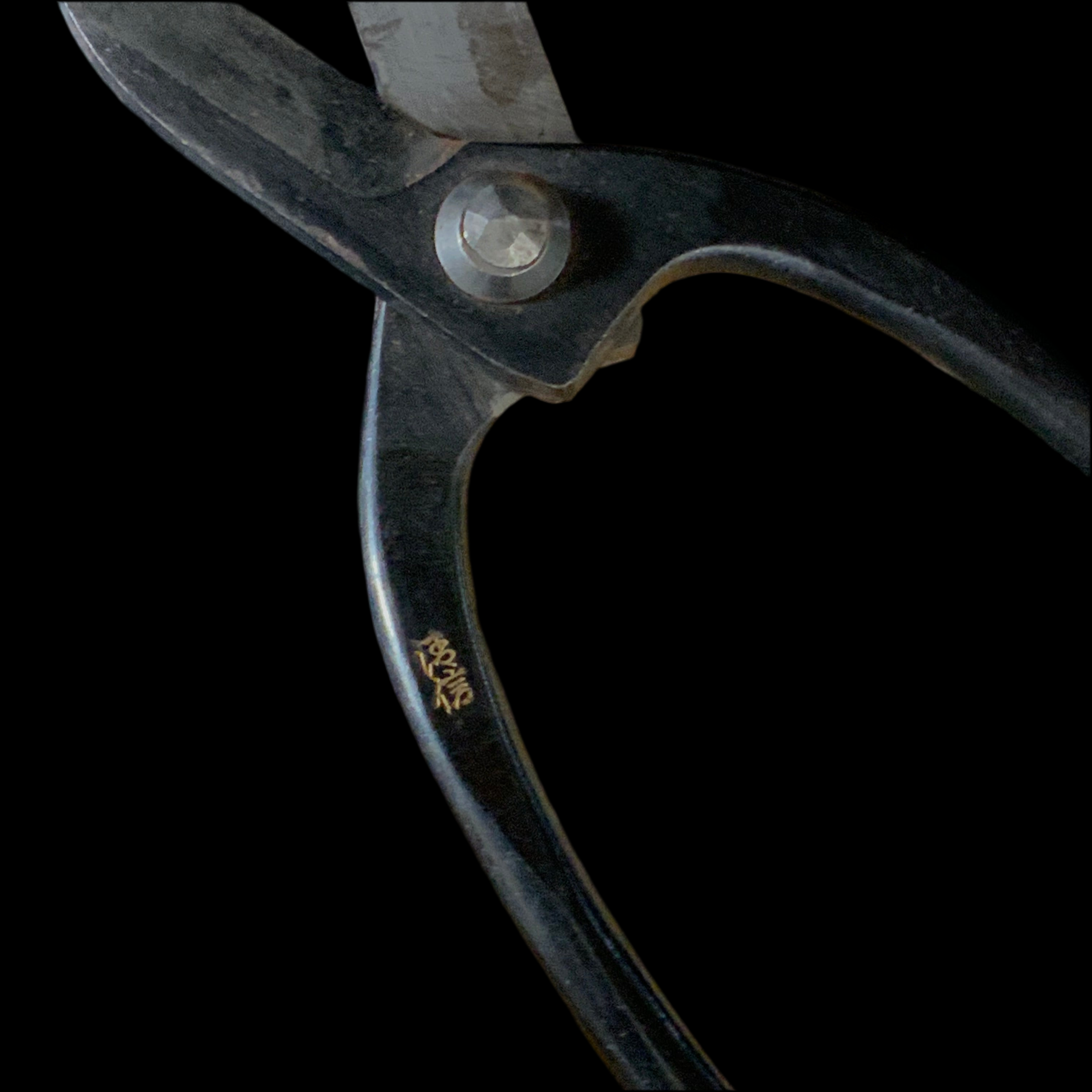 Old stock Kiyonobu Flower shears “Ikenobou“ 掘り出し物 清信 池坊鋏 170mm