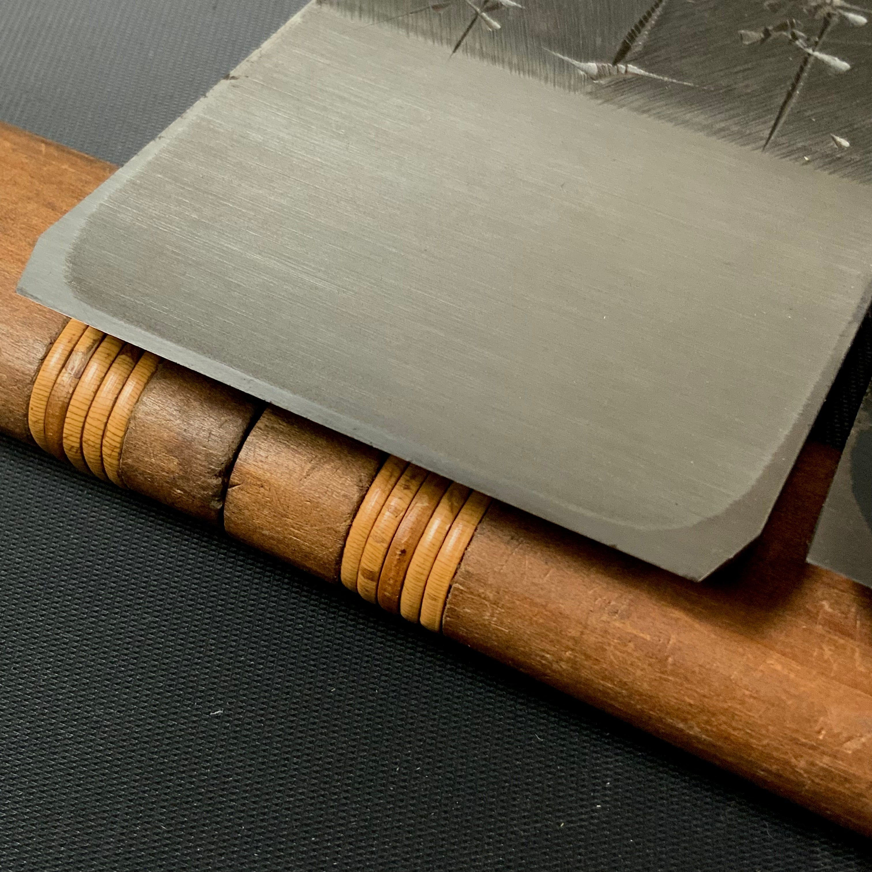 Old Stock Juichi Smoothing Plane(Kanna) by Usuikengo 掘り出し物 碓氷健吾作 寿一 仕上げ鉋 70mm