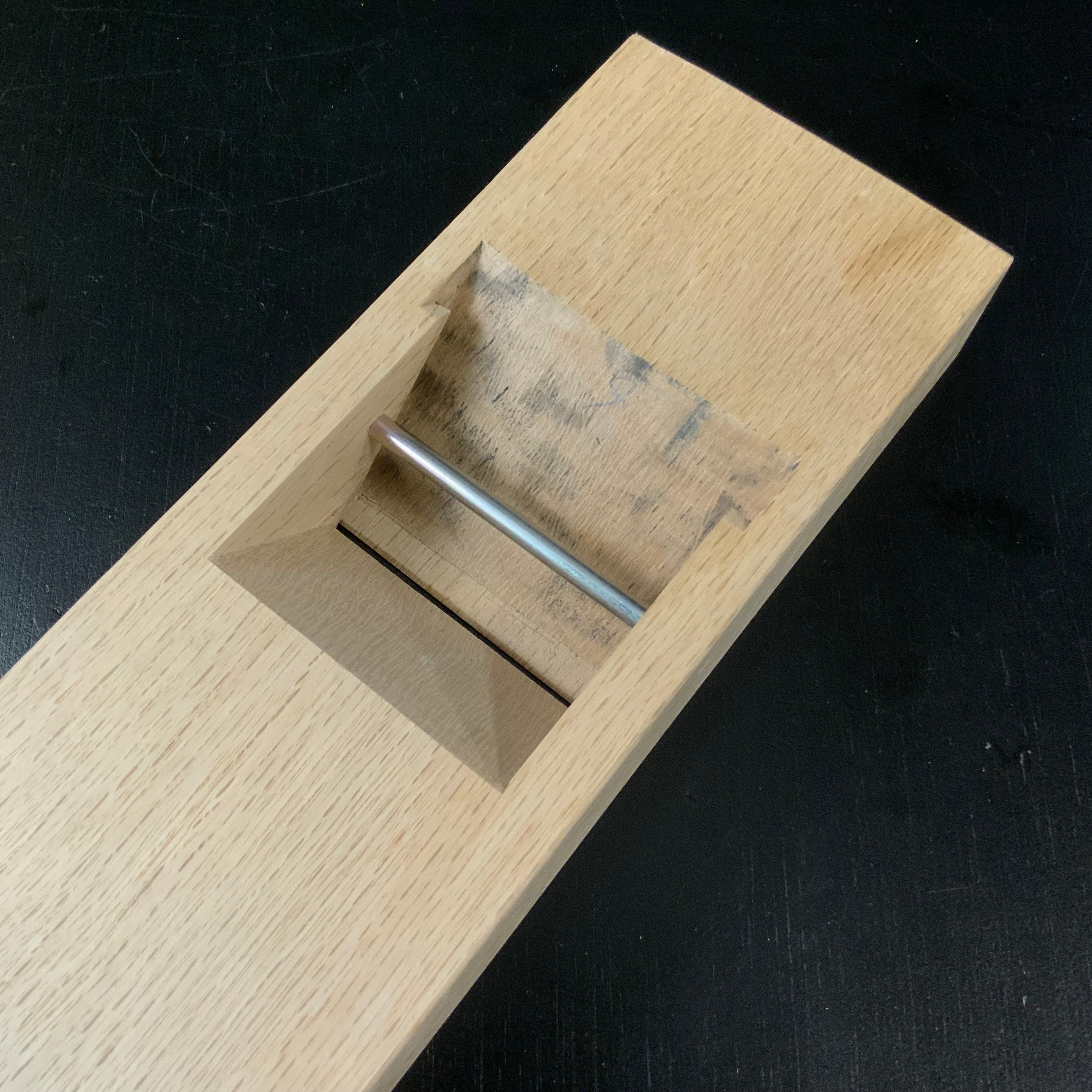 Old stock Smoothing Plane (Kanna) by Ishido Master 掘出し物 石堂輝秀作 仕上げ鉋 70mm(Made in 1979・昭和54年3月製作)