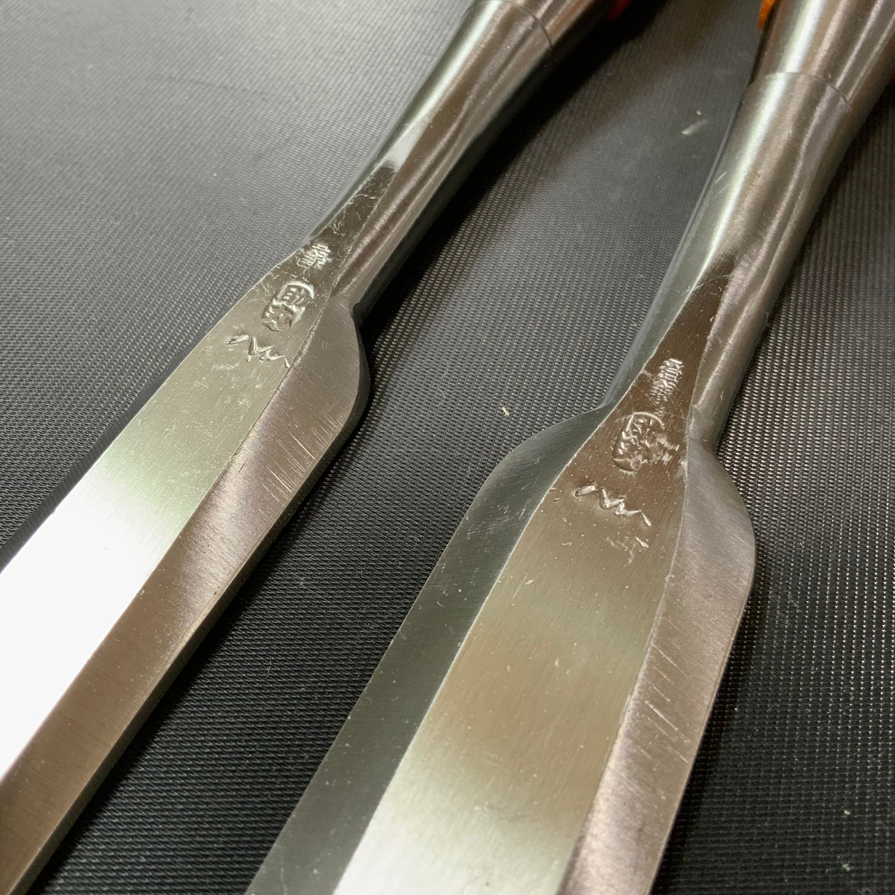 Sukemaru 4th High-Speed Steel Shorter Timber Chisels by Usui Yoshio 四代助丸 碓氷淑郎 ハイス中叩き鑿 Chu-Tatakinomi