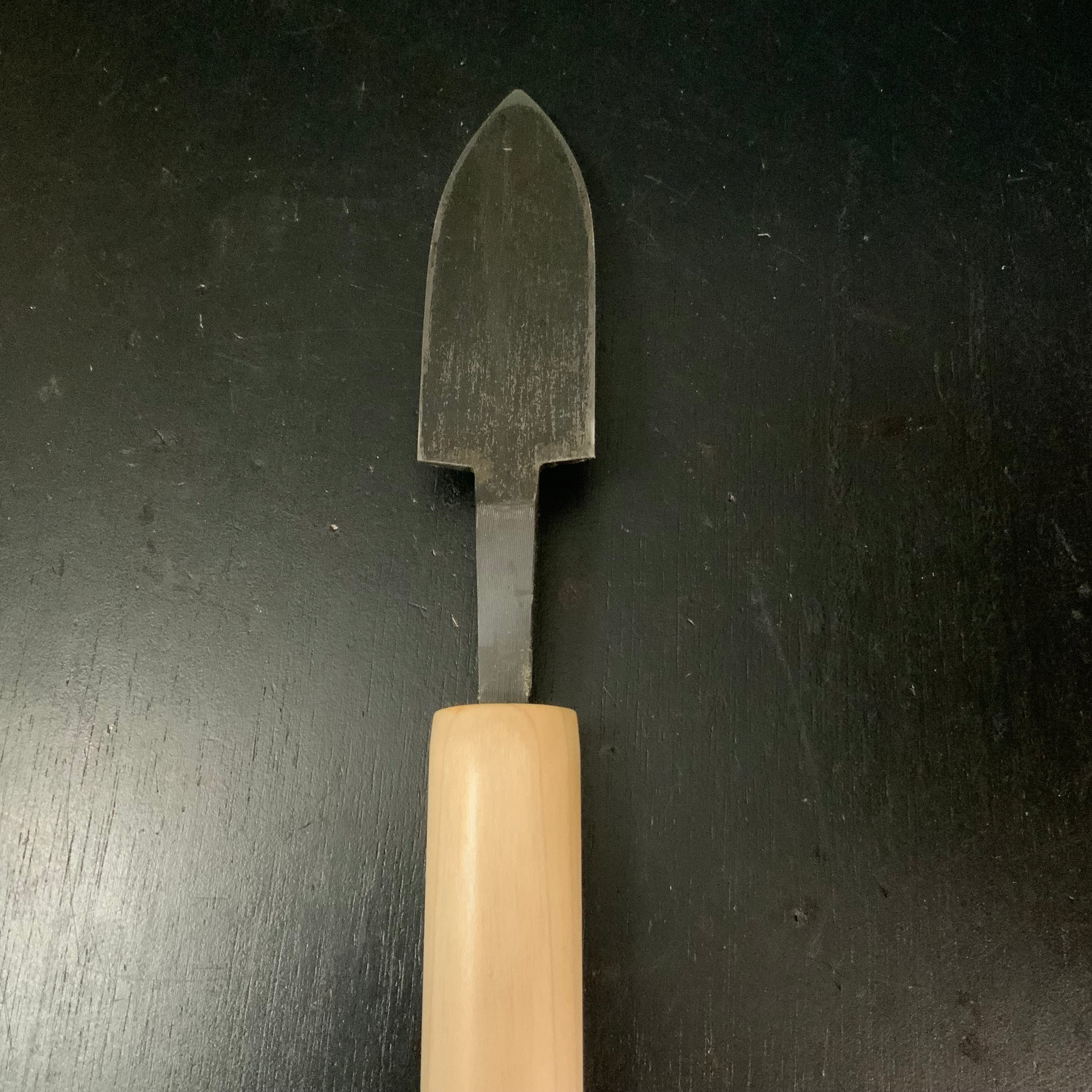 Yari Kanna by Seisuke Mizuno with Blue steel 水野清介作 槍鉋 青紙鋼 125mm