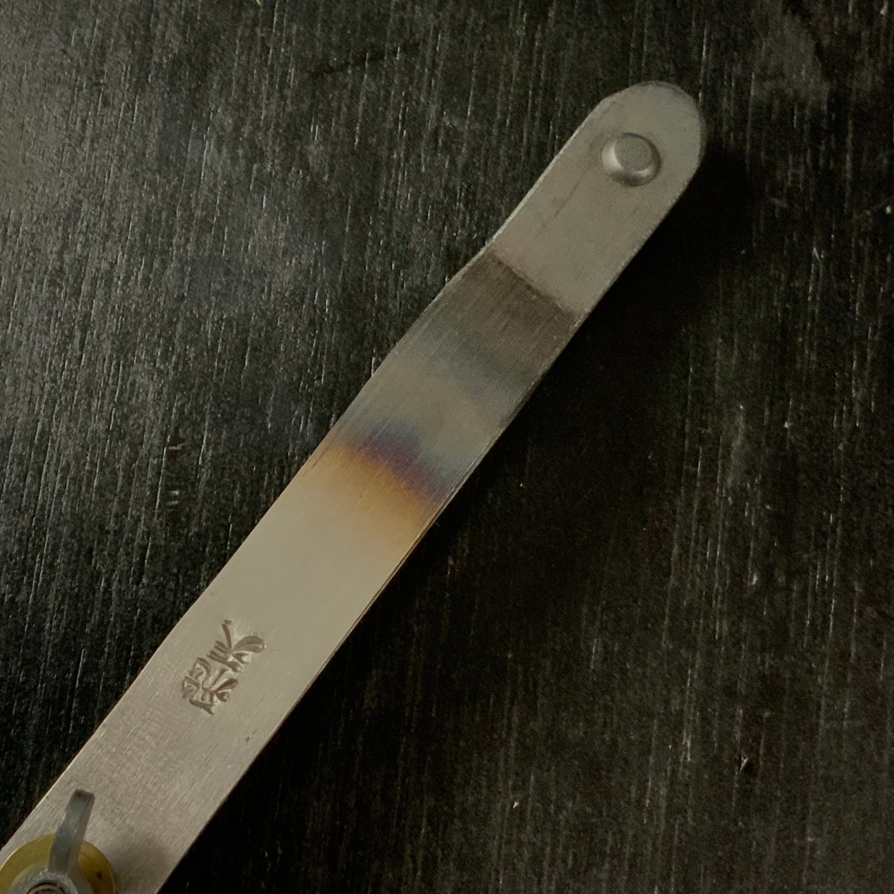 Old stock Hiten Double blade marking tools / 掘出し物 飛天 二丁白柿 Shirabiki