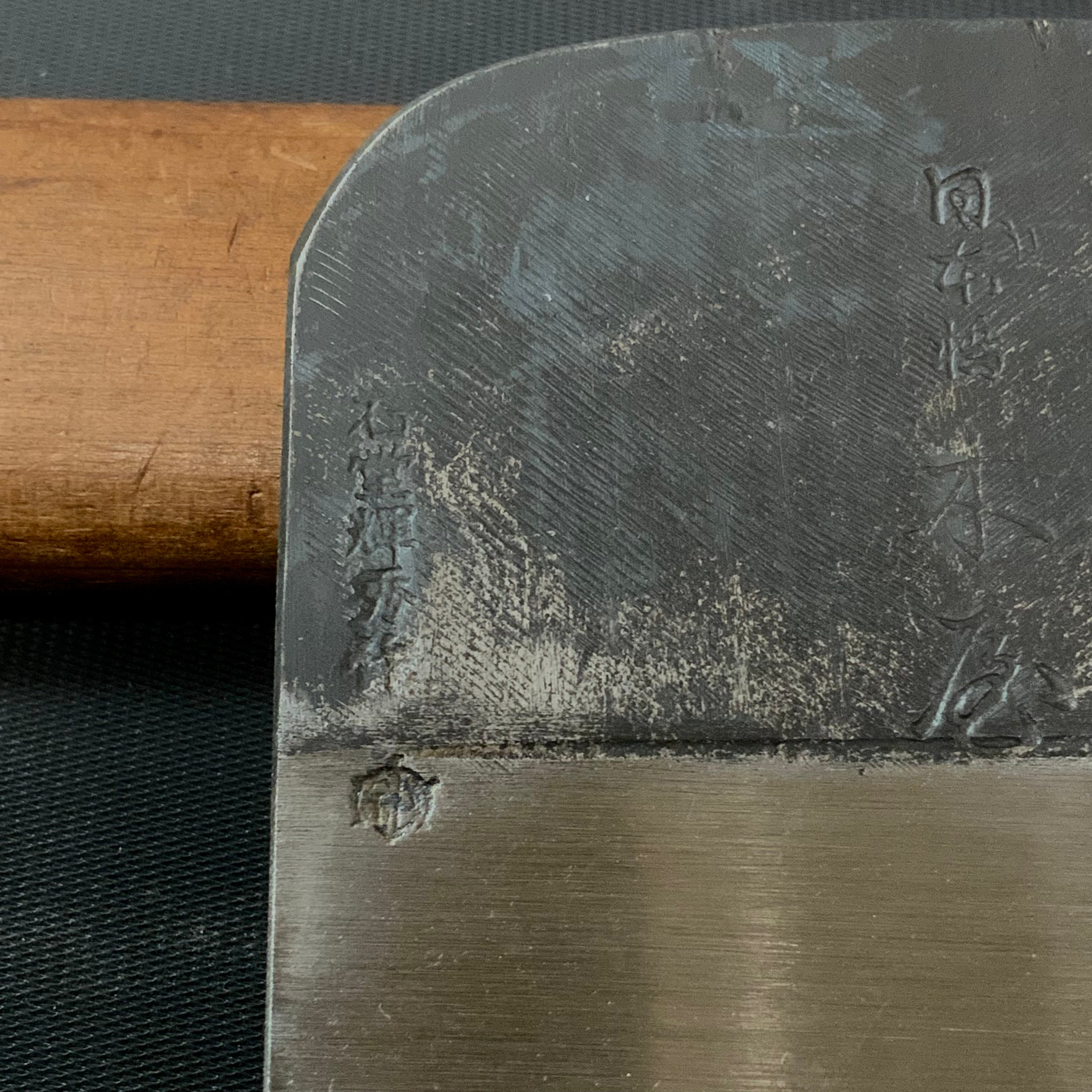 Teruhide Yabane Black Smoothing Plane (Kanna) by Ishido 日本橋木屋銘入 10代目石堂輝秀 黒矢羽仕上げ鉋 70mm