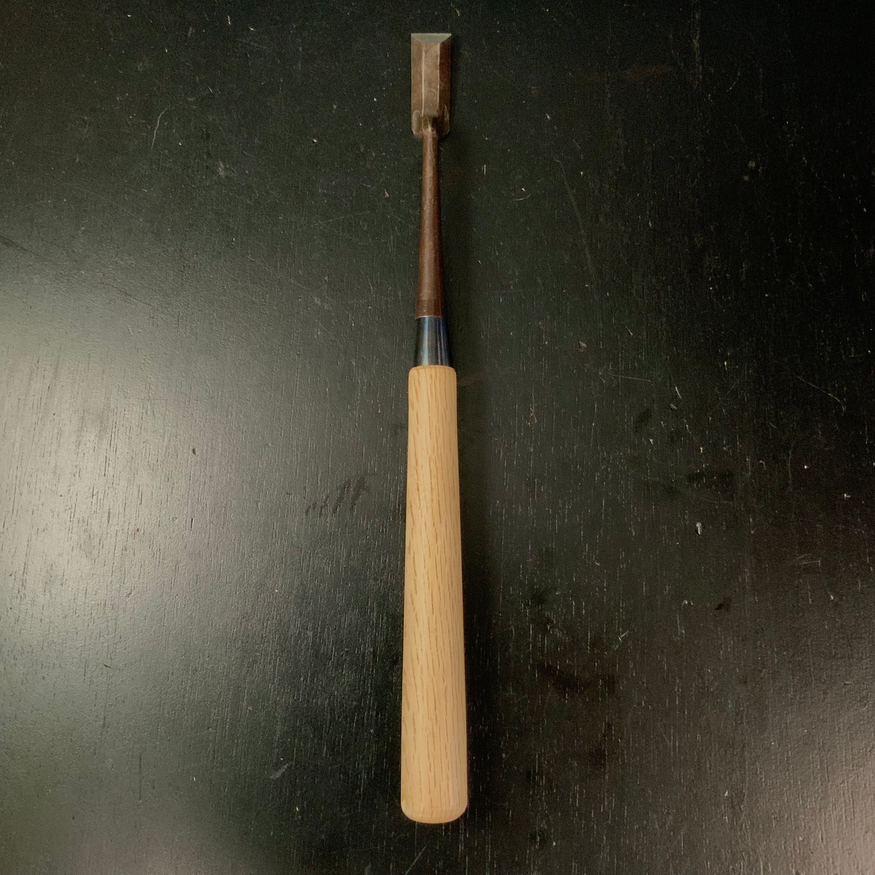 Old stock Hirayoshi Timber Bachi(Kotenomi) chisels 掘出し物 平義 鎬 鏝鑿 kotenomi 18mm