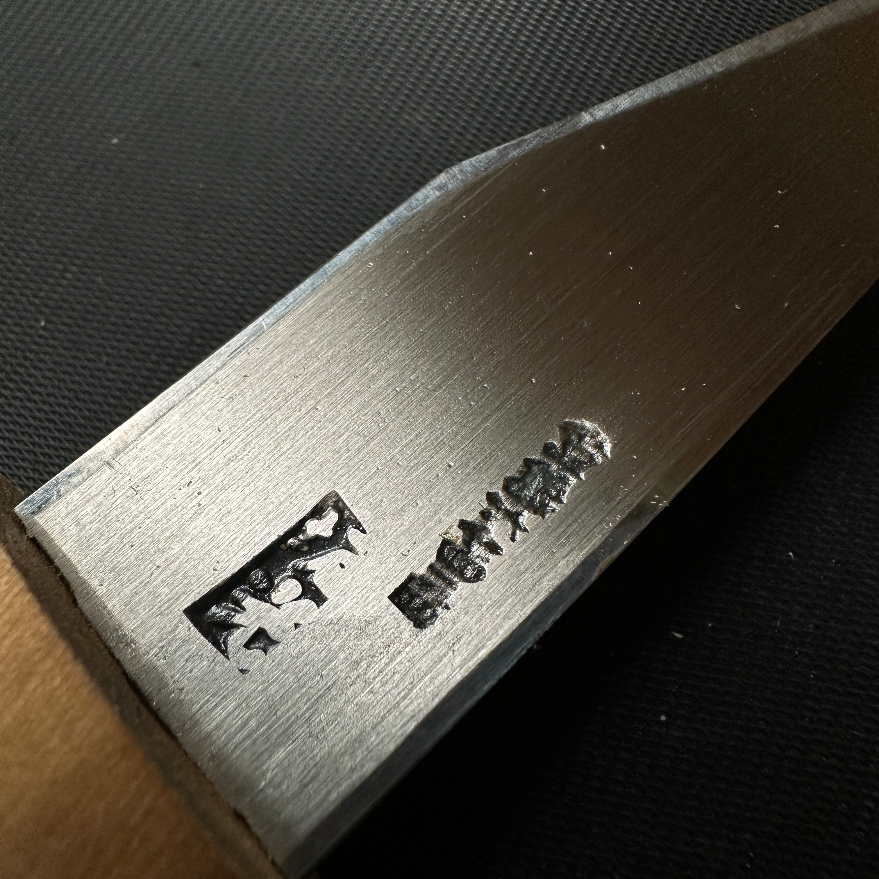 Old stock Sakamitsu First generation Kiridashi Kokatana with white steel 掘出し物 初代坂光作 横手小刀 右 21mm