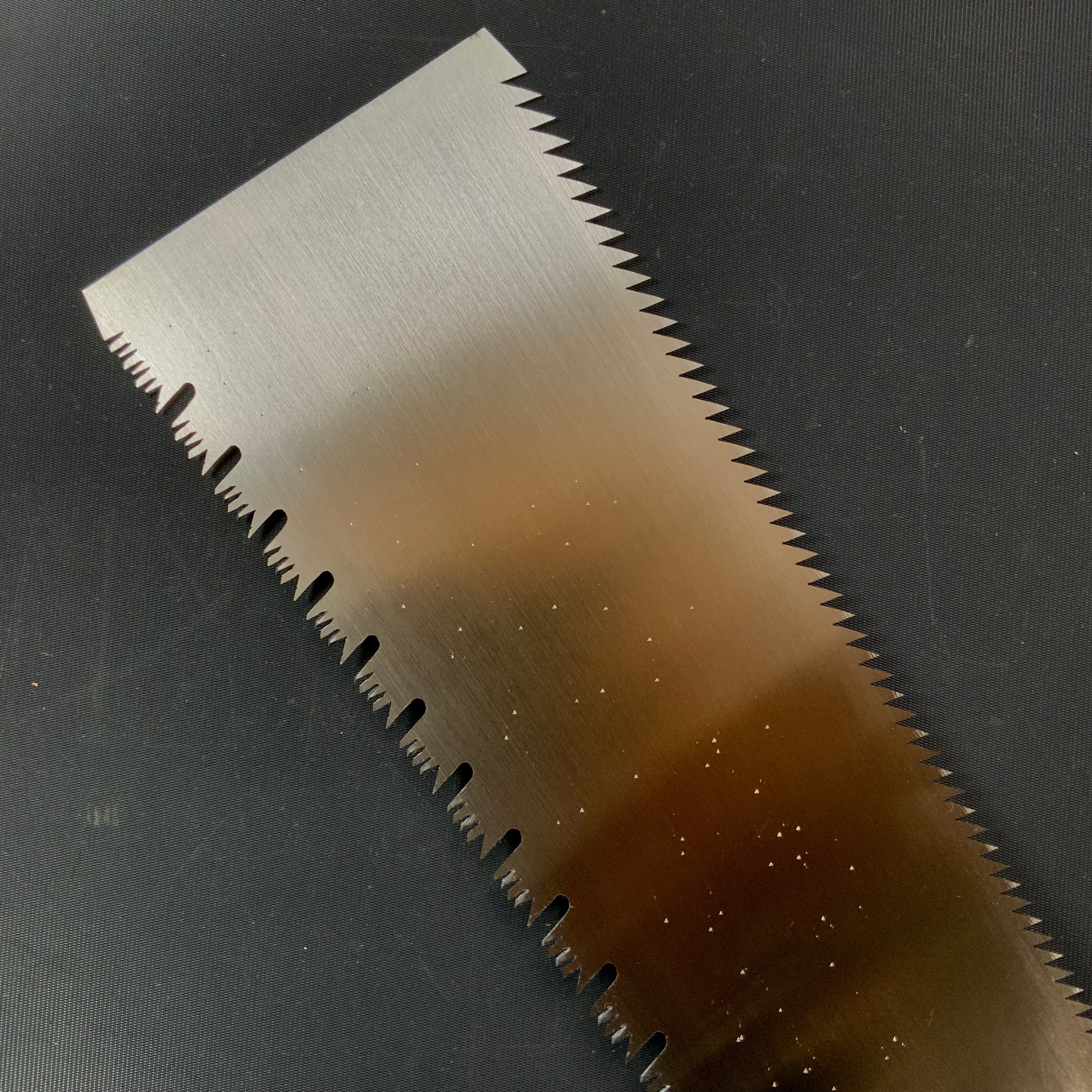 #81 Nagakatsu Double Edge (Ryoba) Saw with Eddy Type Handles For Hard Wood 長勝鋸 両刃鋸 渦巻き柄 広葉材用 270mm