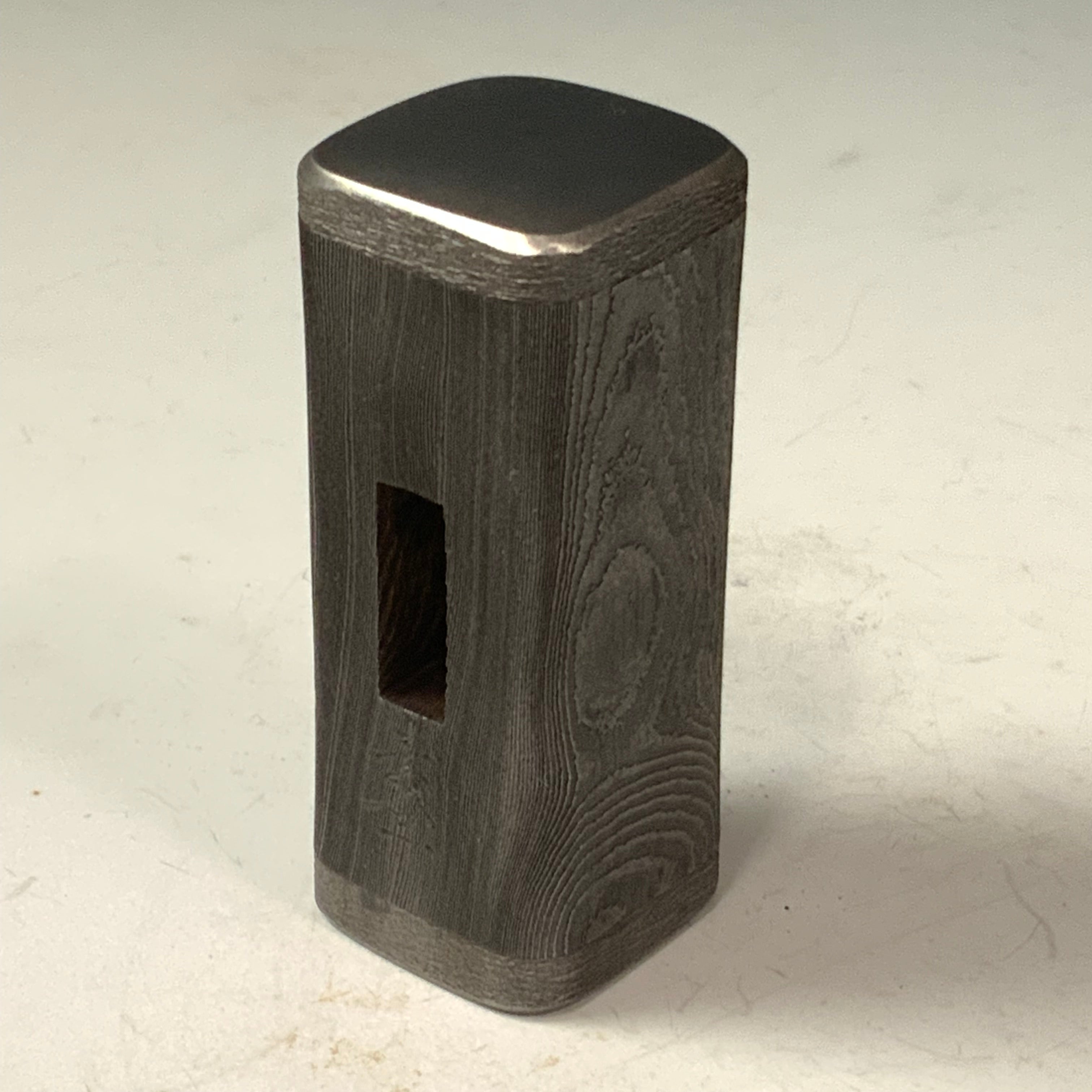 Sozen Square Daruma Hammers Suminagashi finish 素全 四角ダルマ玄翁 墨流し仕上