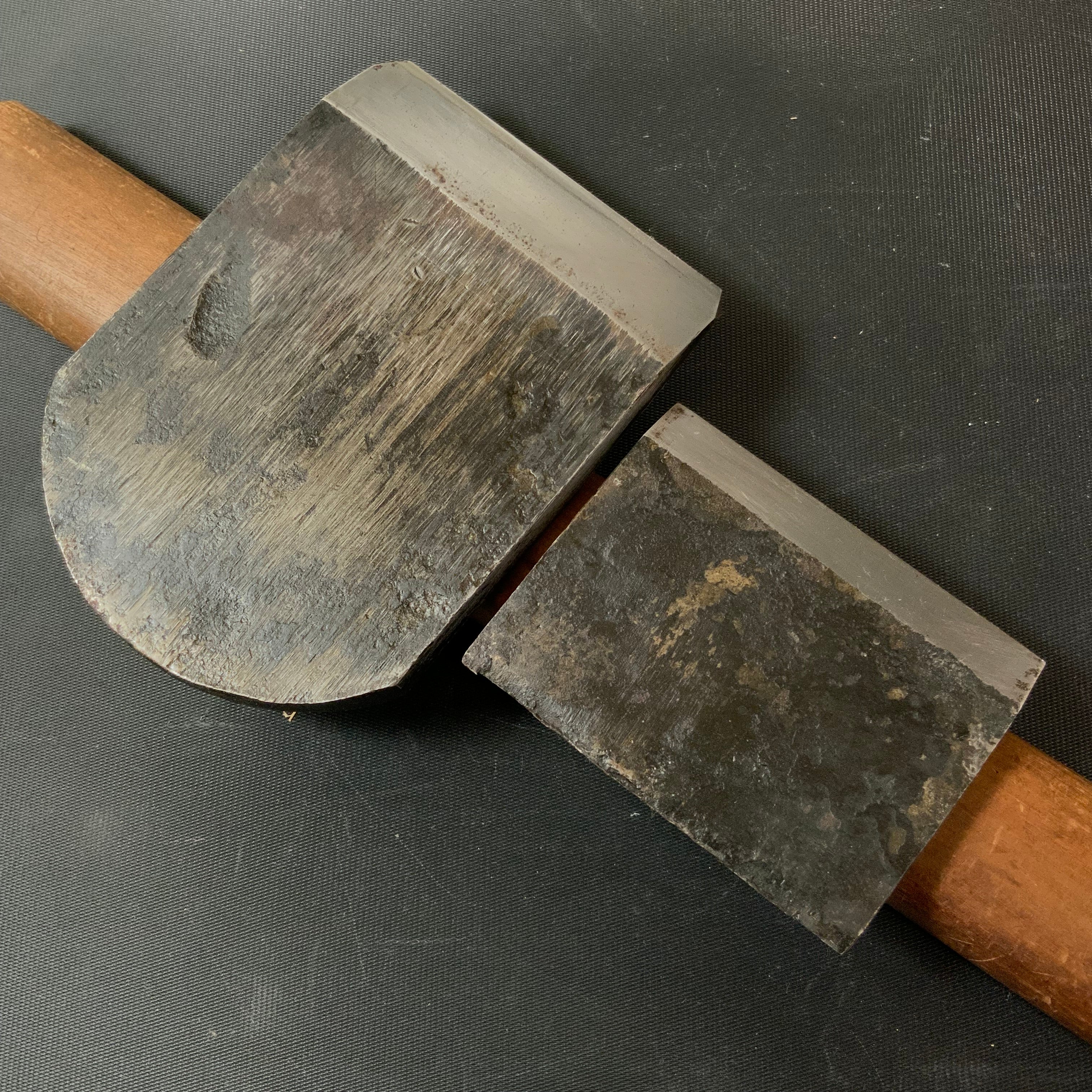 Old stock Otokozakari Smoothing Plane (Kanna) by Tsutsumitomoichi 掘出し物 堤朋一作 男盛 仕上げ鉋 80mm