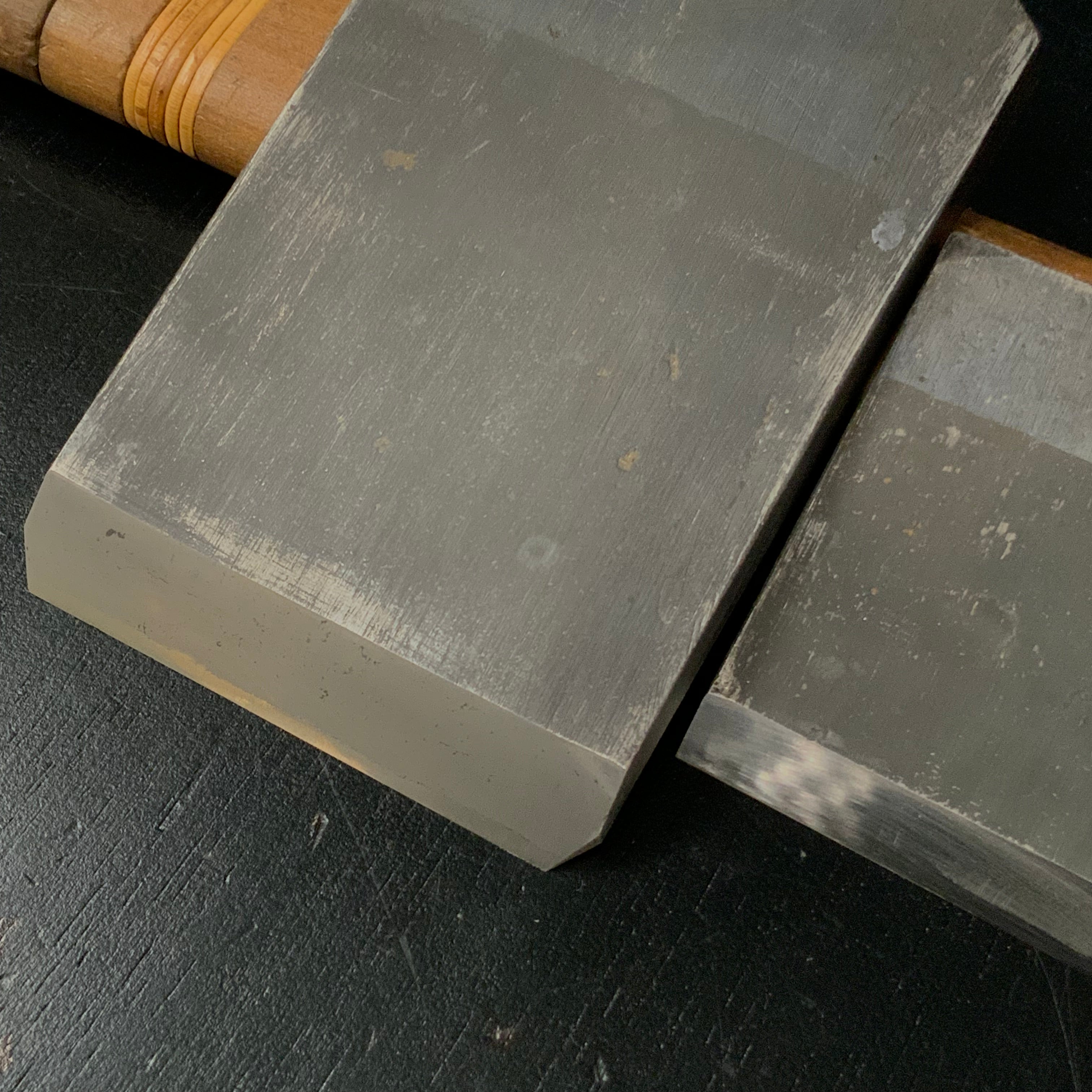 Old Stock #2 Kiyotada Smoothing Long body Plane(Kanna) by Suiheiya 掘出し物 清忠 長台鉋 70mm