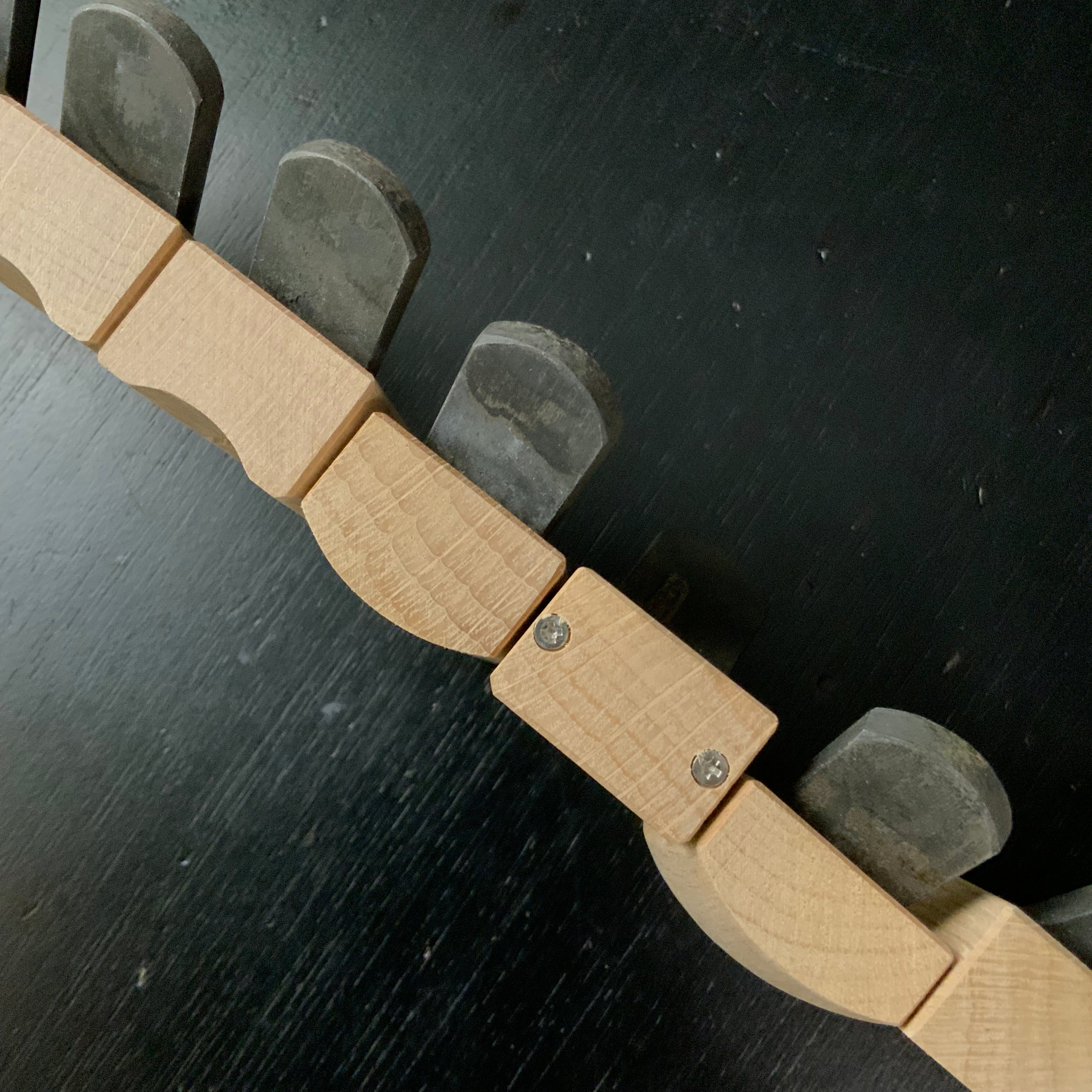 Old stock Mini Plane set (x10 planes) with Blue steel by Seikichi Sekikawa 掘出し物 関川誠吉作 細工組鉋 18mm