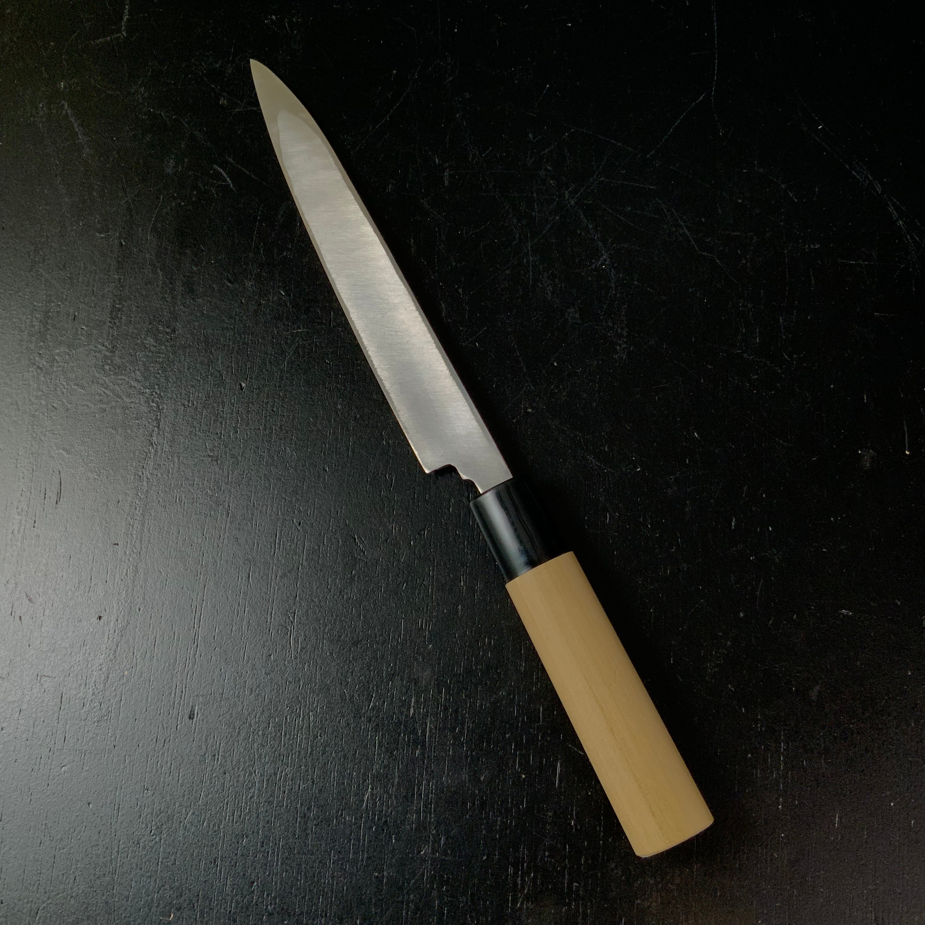 Baishinshi Kunimitsu polish Sashimi Knife 150mm / 梅心子圀光作 刺身包丁 磨き 150mm