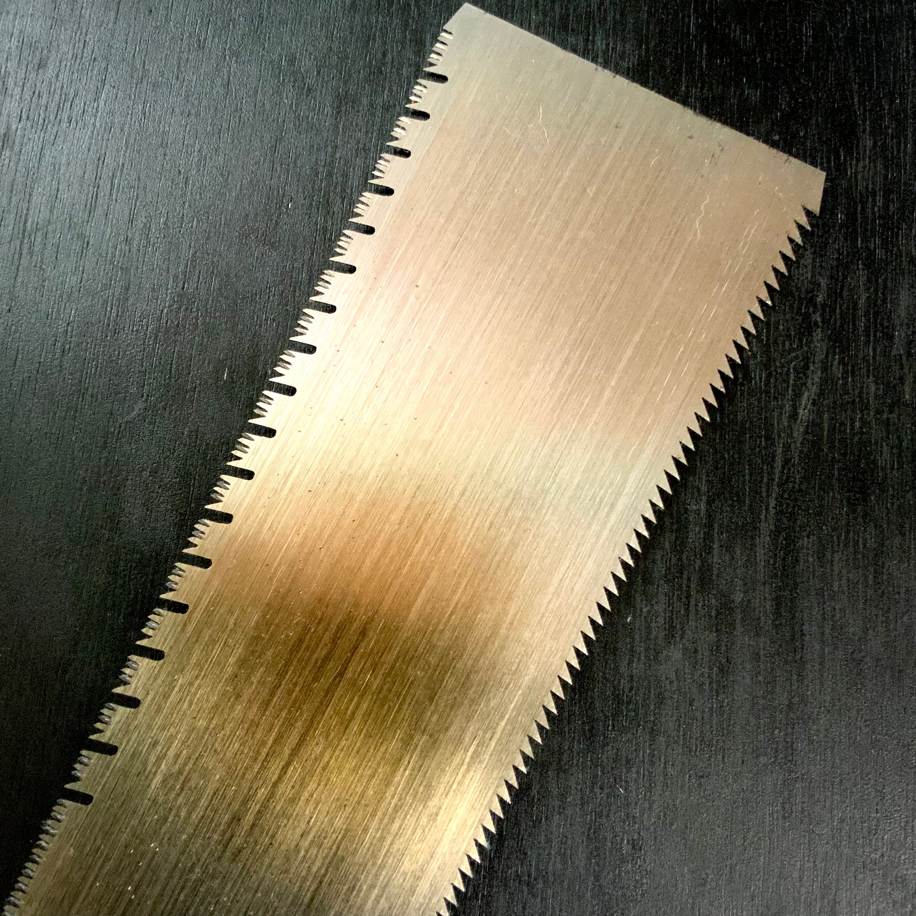 #124 Nagakatsu Double Edge Saw Rip cut 長勝鋸 両刃鋸 250mm