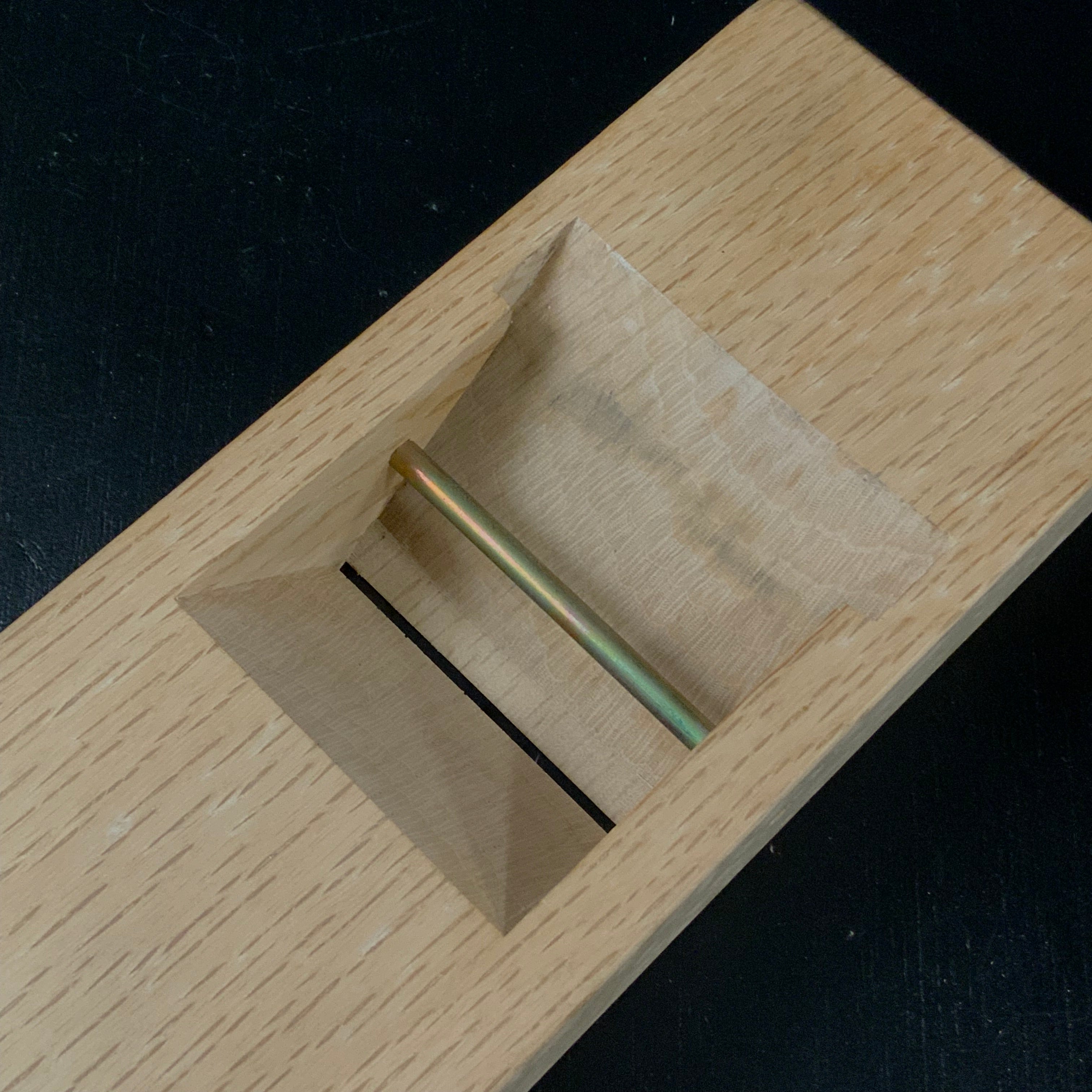 Aonami Smoothing Plane (Kanna) by unknown 作者不明 青濤 仕上げ鉋 70mm