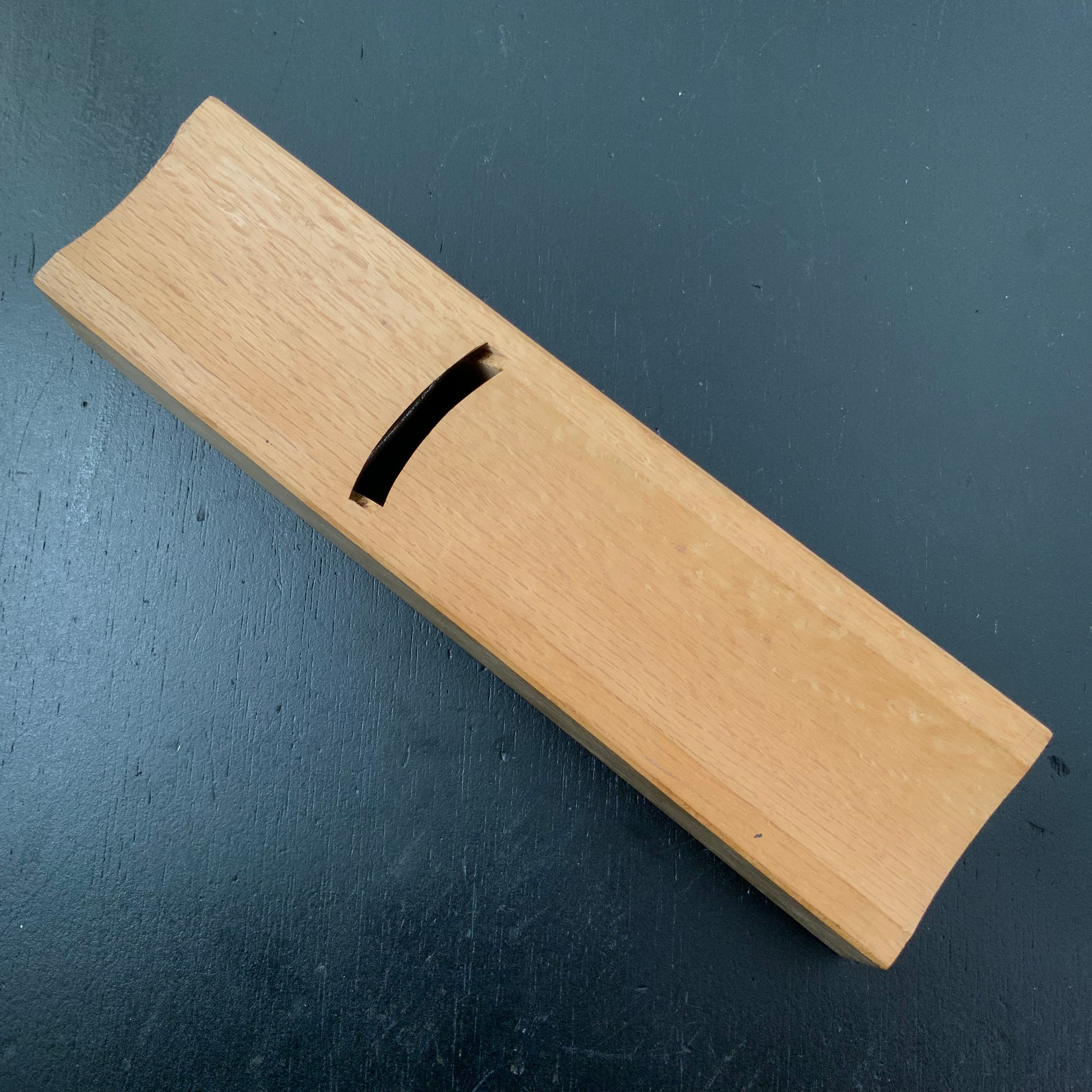 ♯3 Old stock unknown Small Rounding Plane (Uchimaru Kanna) 掘出し物 無名 内丸鉋