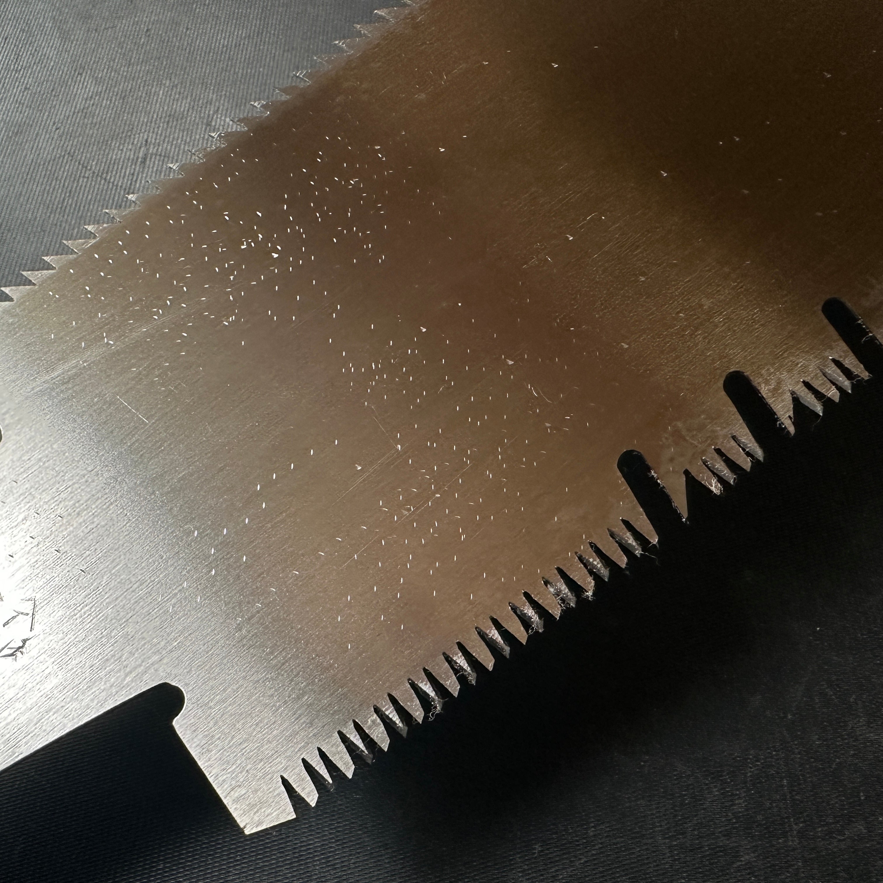 #60 長勝両刃鋸 渦巻きハンドル付き 堅木用 長勝鋸 両刃鋸 渦巻き柄 広葉材用 270mm