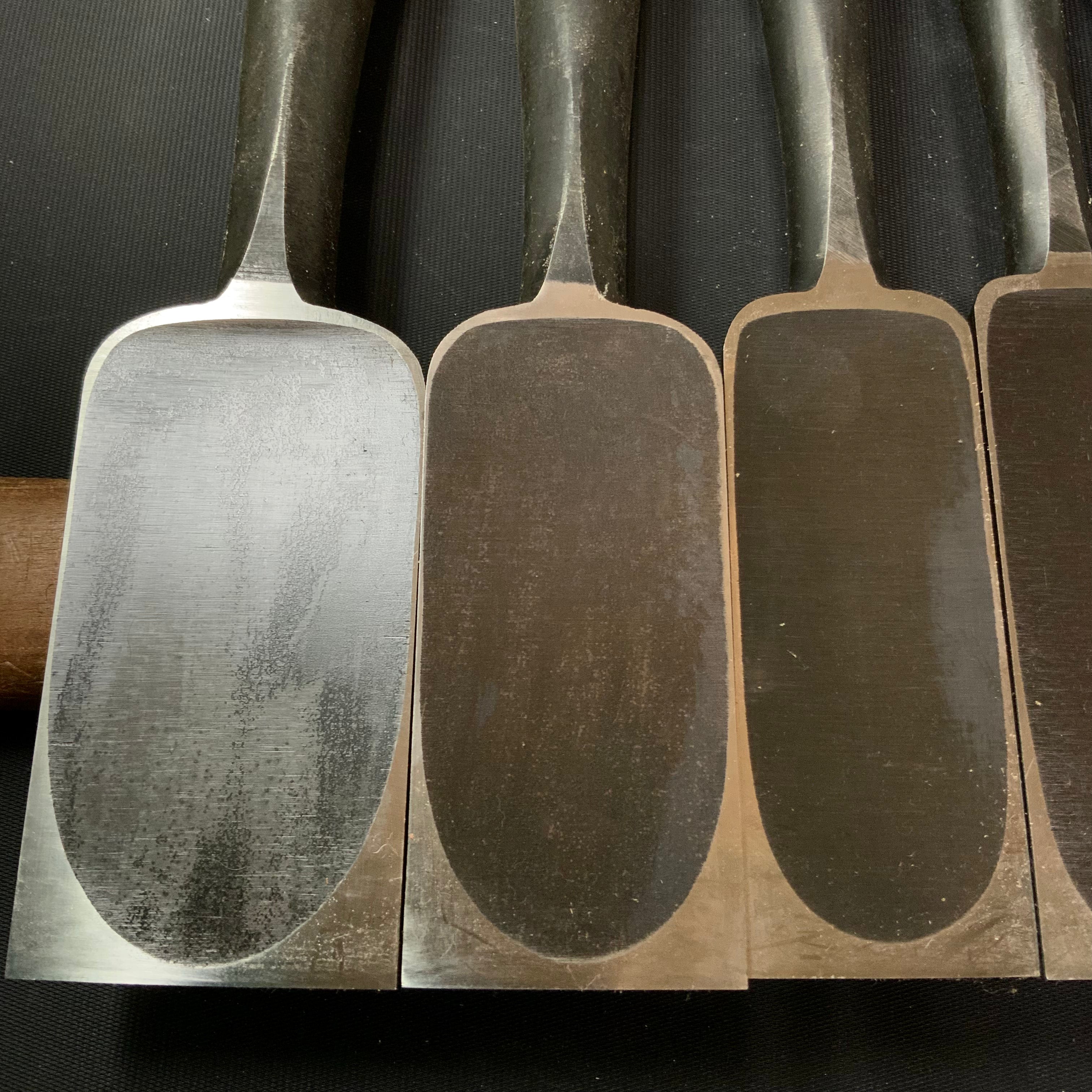 Koshitaka Timber chisels set with White Steel 越孝 厚鑿 6本組 Atsunomi