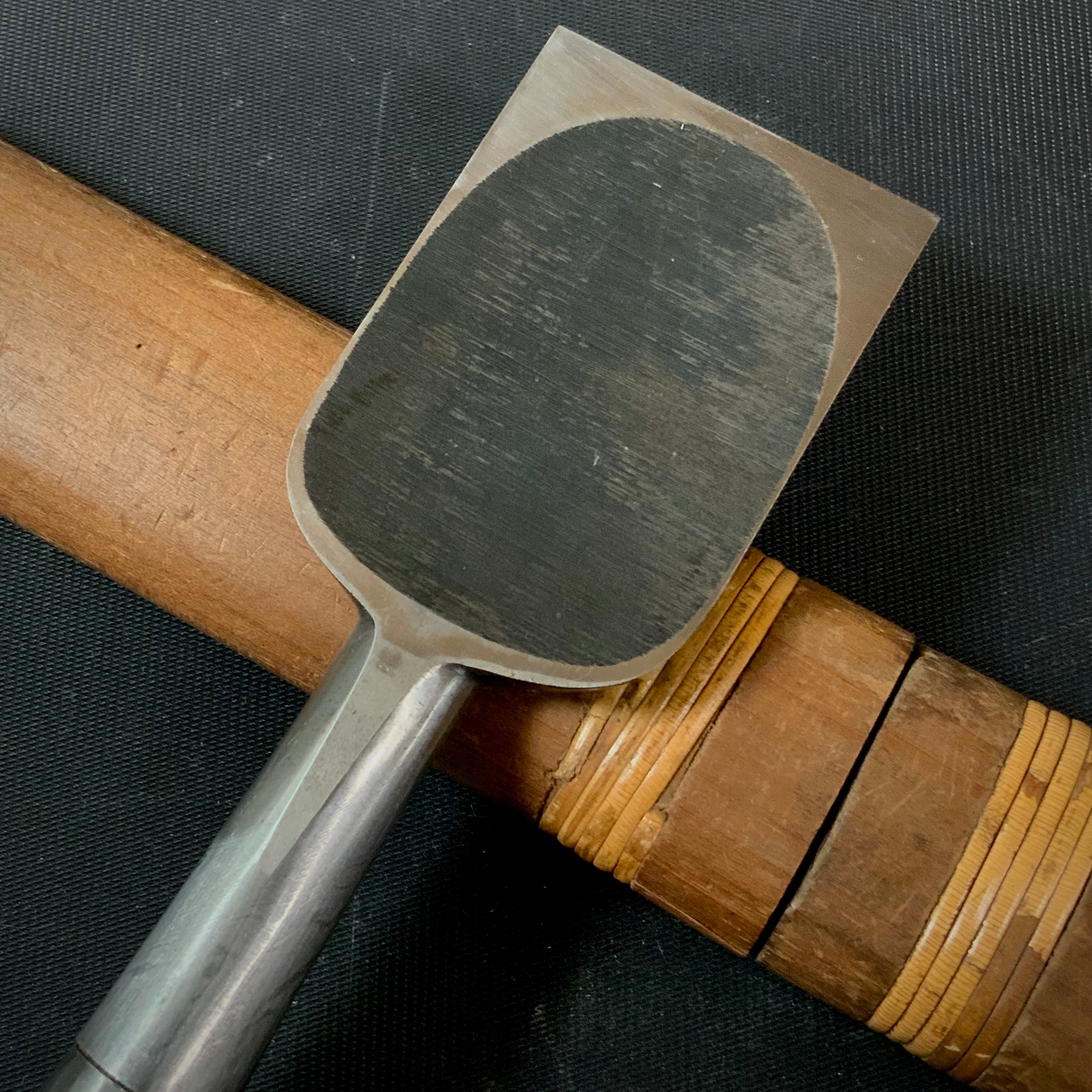 Tasai Mokume Special Bench chisels / 田斎作 木目 追入鑿 紫檀柄 42mm