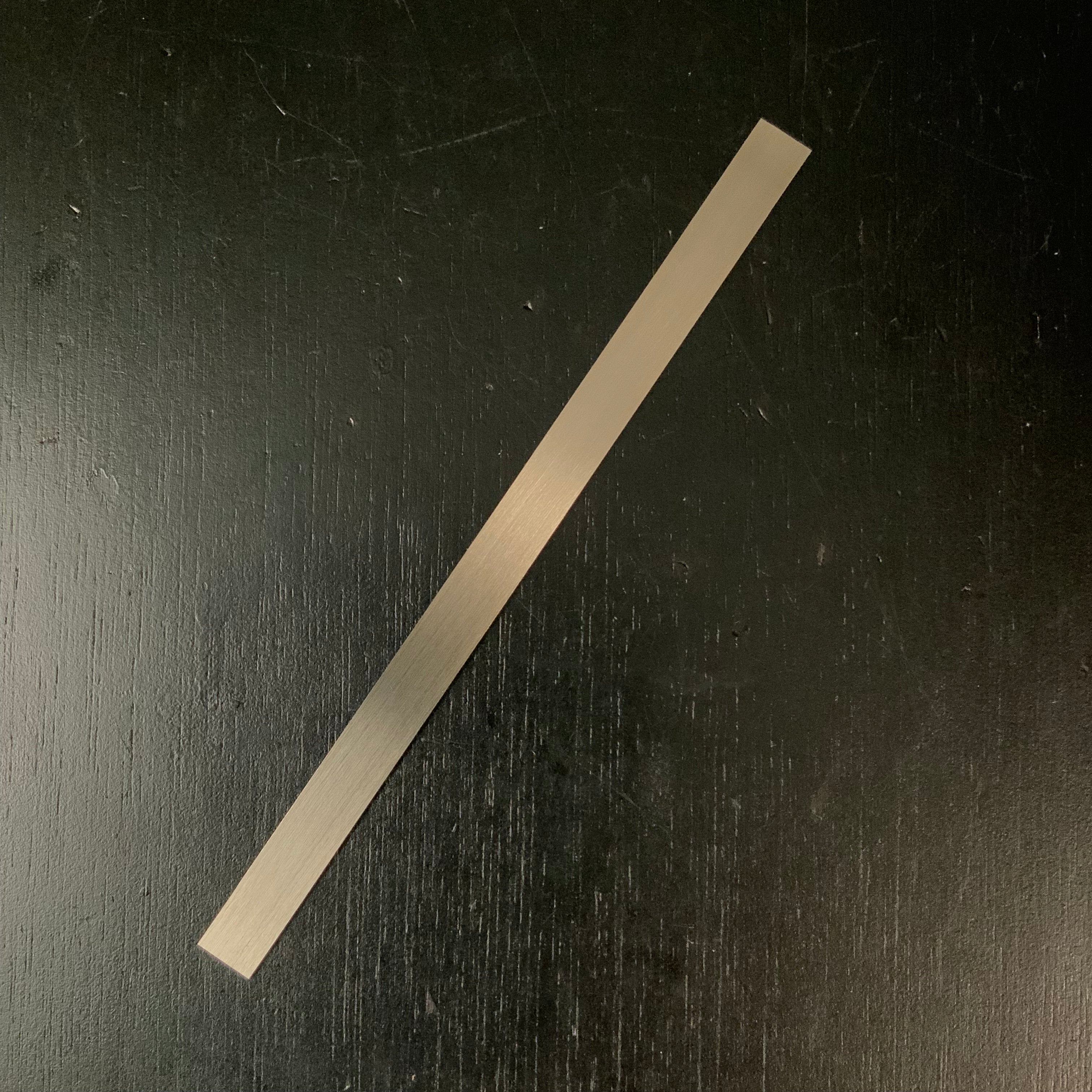 Woodworking Scraper by Bessho Jiro Long K Type 1.2mm thick / 別所二郎作 木工用スクレーパー ロングK型 1.2mm厚