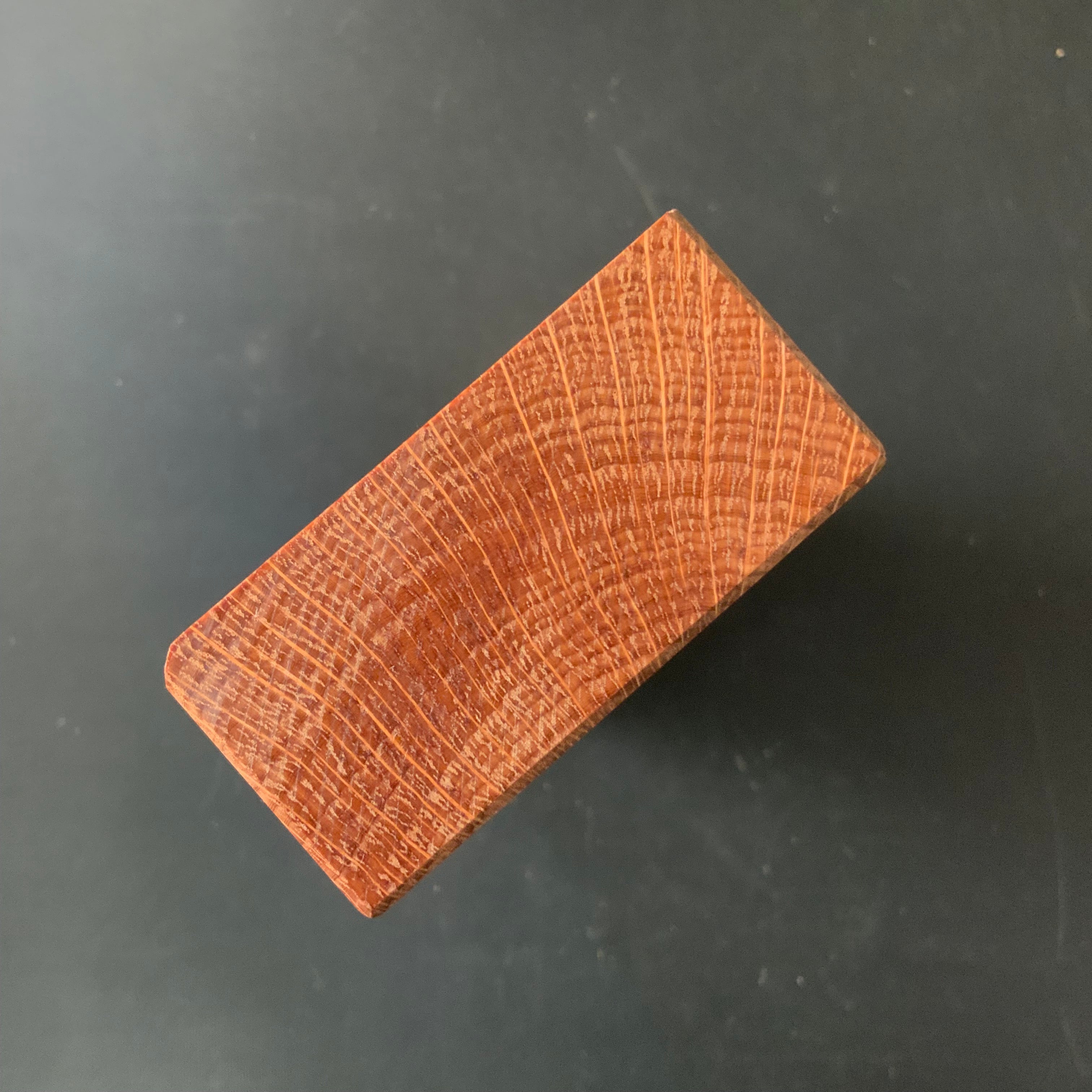 Old stock Chojiro Rabbet Plane ( Kiwa Kanna) with Blue steel. 掘出し物 長二郎 際鉋 右 赤樫台 54mm