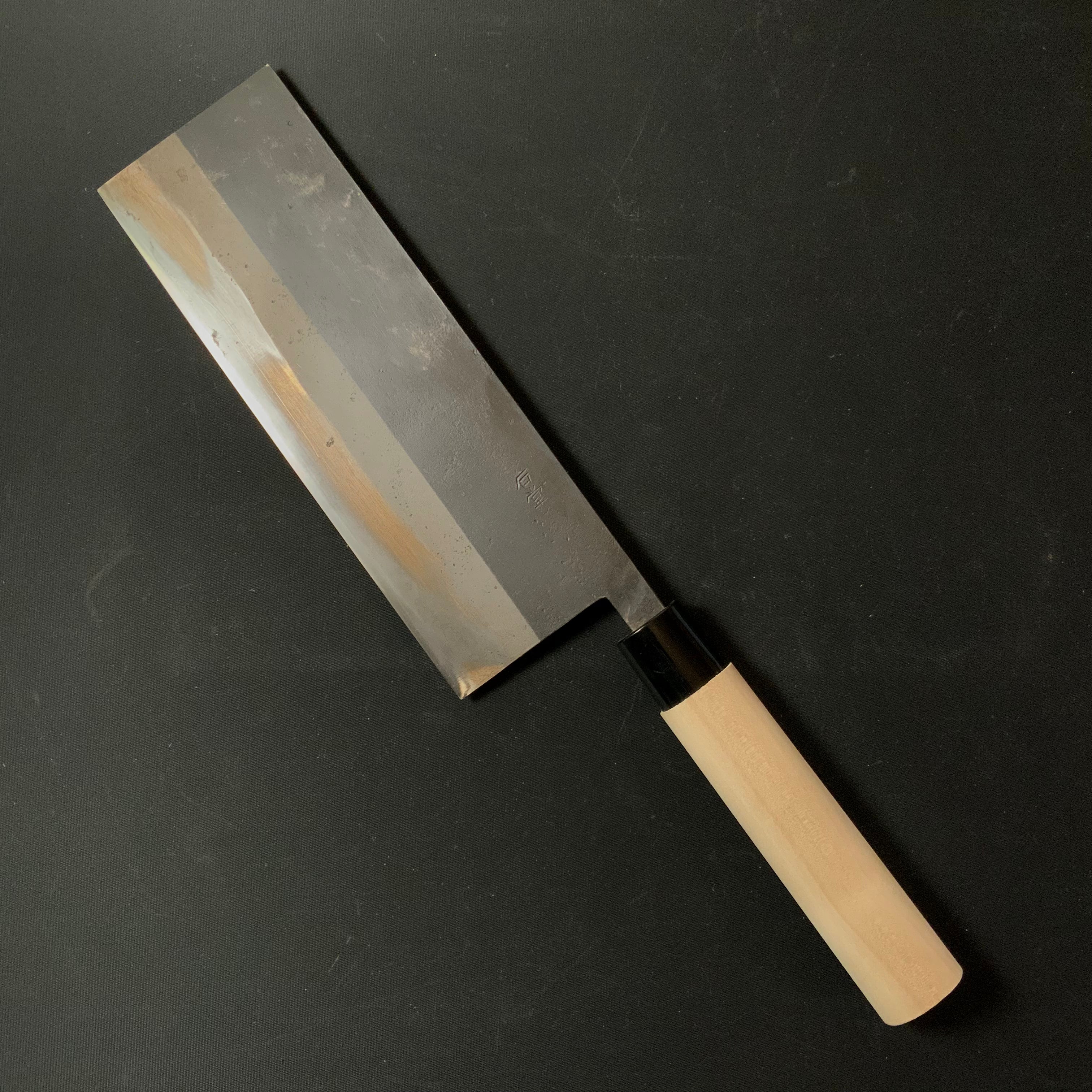 Old stock Ishido Sobakiri Bocho 掘出し物 石堂 蕎麦(そば)切り包丁 230mm