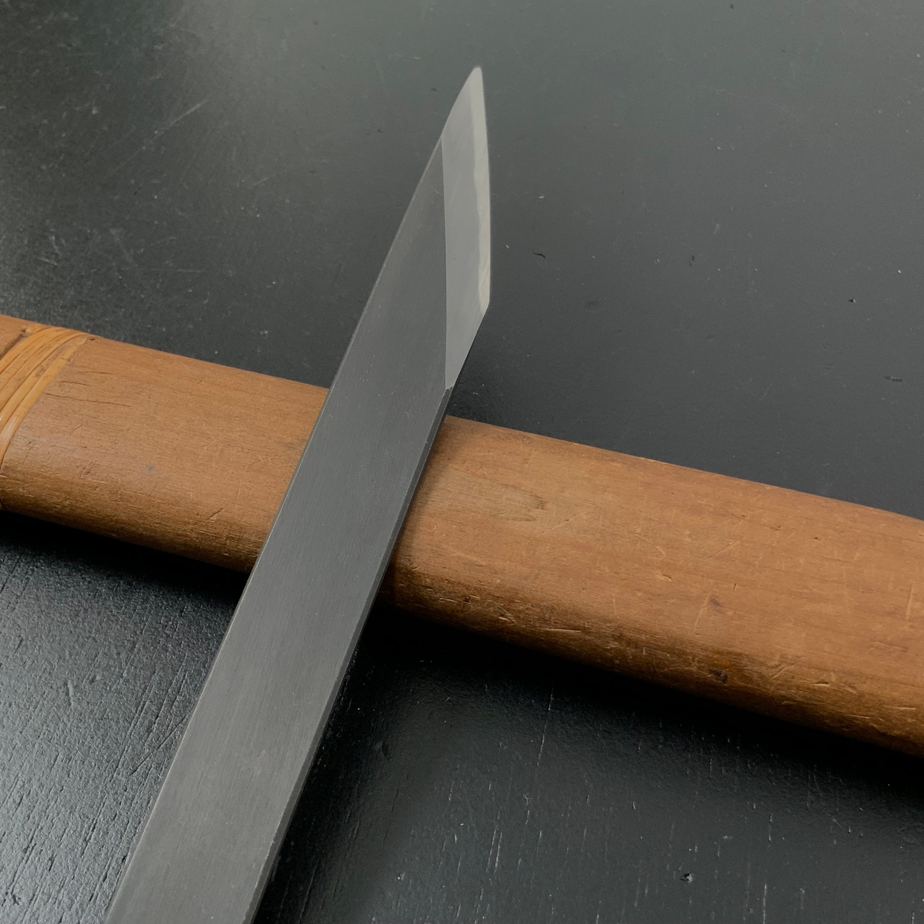 Sakamitsu Kiridashi Kokatana with white steel 坂光作 切出小刀 右 18mm