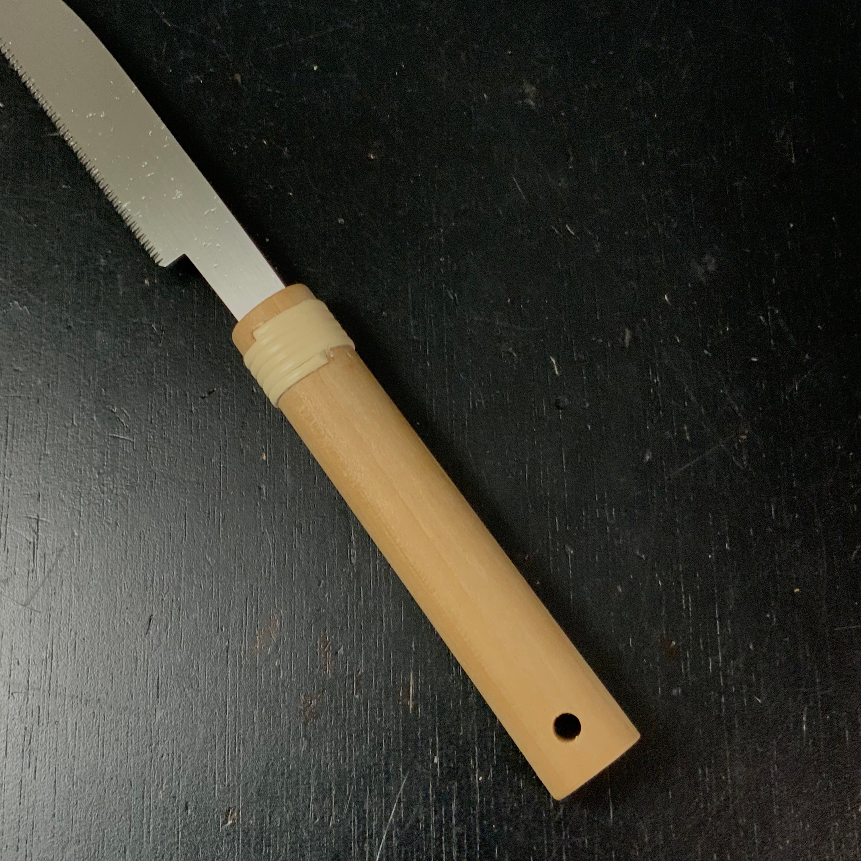 Ready to use Chojiro Violin Saw Single Edge cross cut 長二郎 目立て済み バイオリン鋸 横挽 105mm