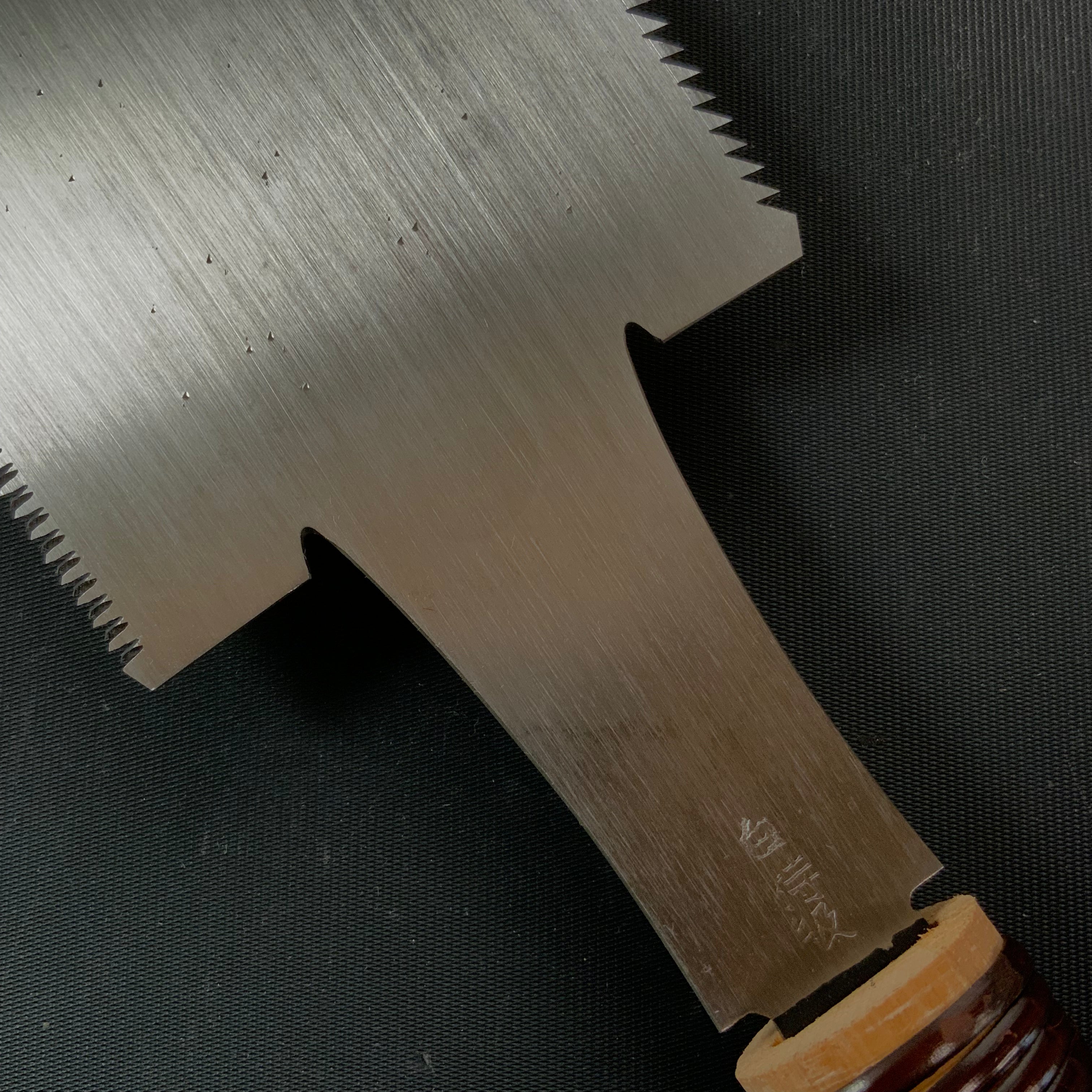 #80 Nagakatsu Double Edge (Ryoba) Saw with Eddy Type Handles For Soft Wood 長勝鋸 両刃鋸 渦巻き柄 針葉材用 270mm