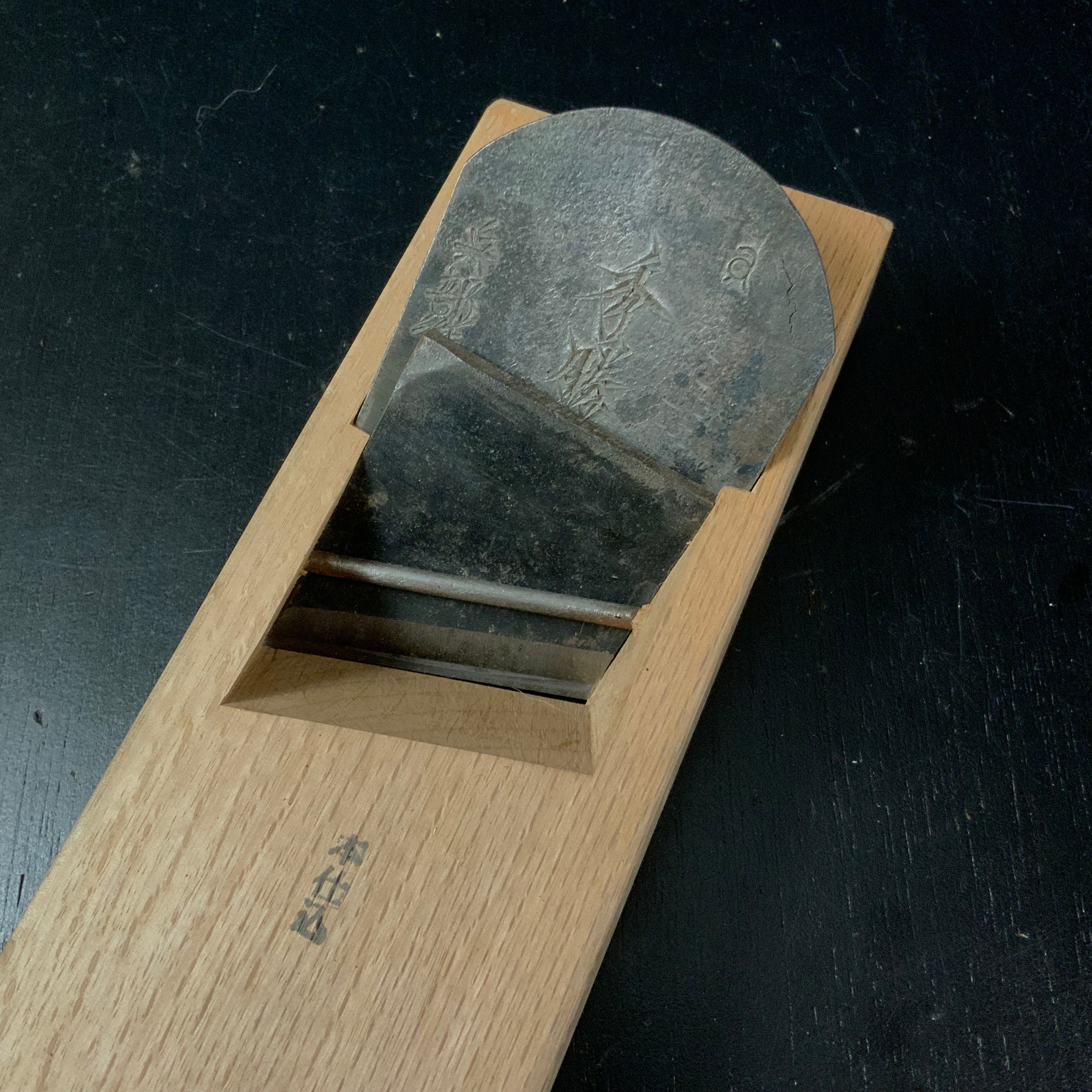 Old Stock Hyobu Big Rabbet Planes Right 掘出し物 大際鉋 右 秀勝 兵部 本仕込み 65mm