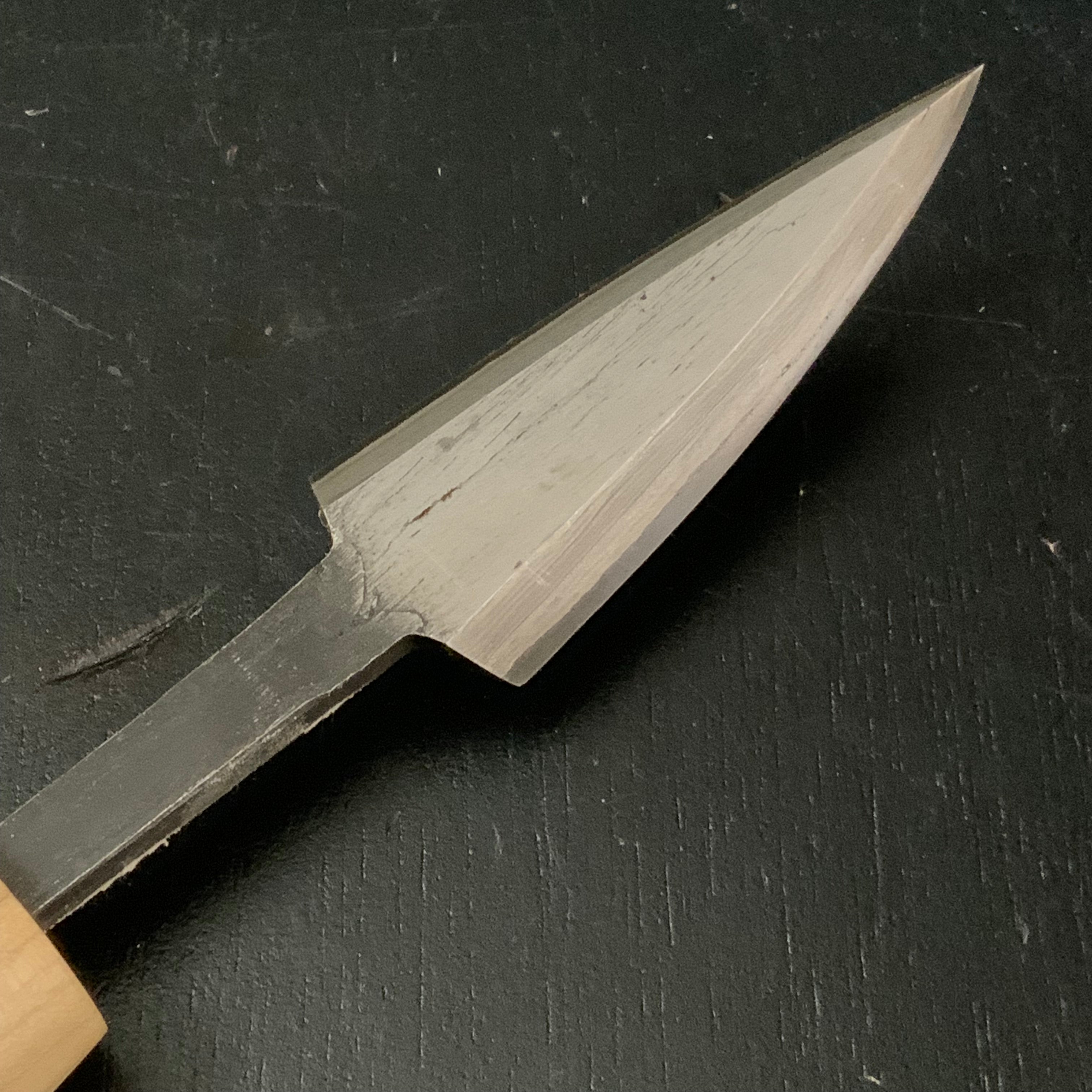 Yari Kanna by Seisuke Mizuno with Blue steel 水野清介作 槍鉋 青紙鋼 75mm