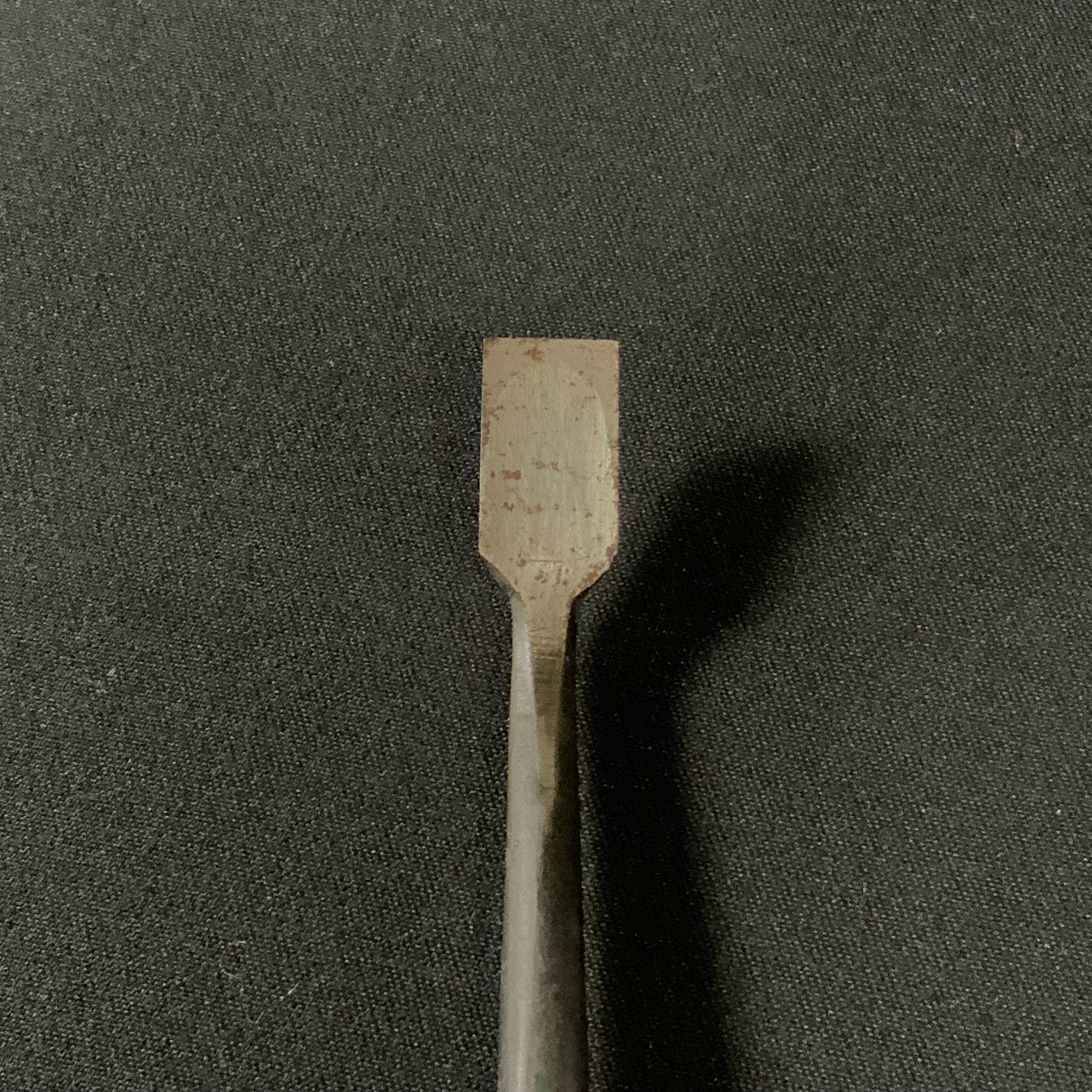 Old Stock woodcarving chisel with white steel 掘り出し物 木彫り細工鑿 六寸丈柄