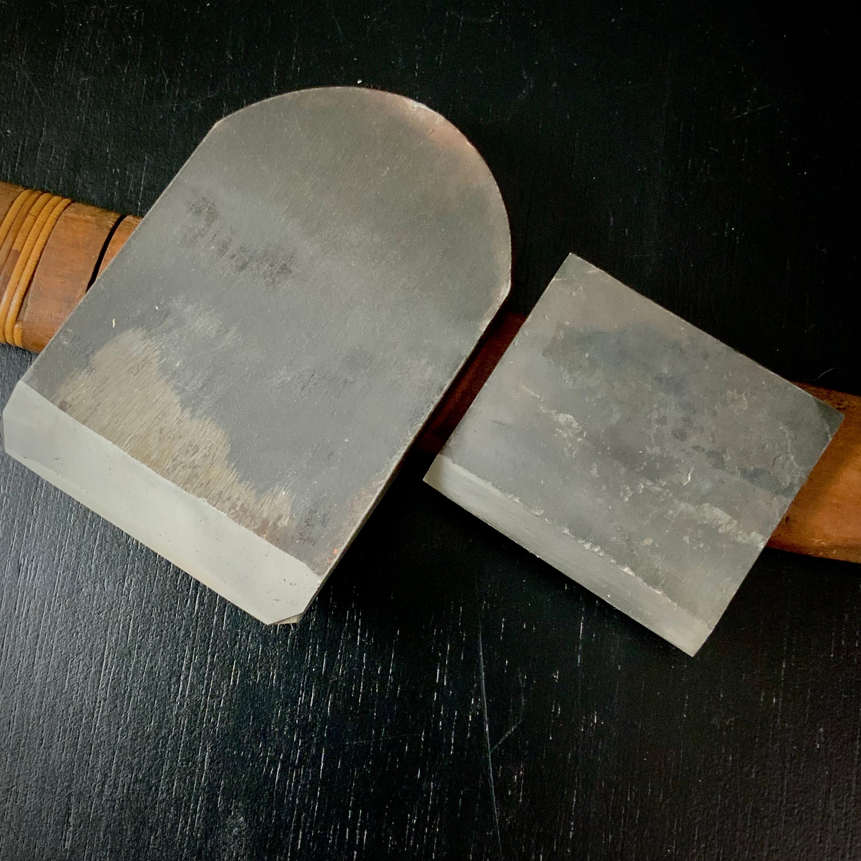 Old stock Yoshihisa Smoothing Plane(Kanna) Tokyo 掘出し物 芳久 東京鉋 仕上げ鉋 70mm