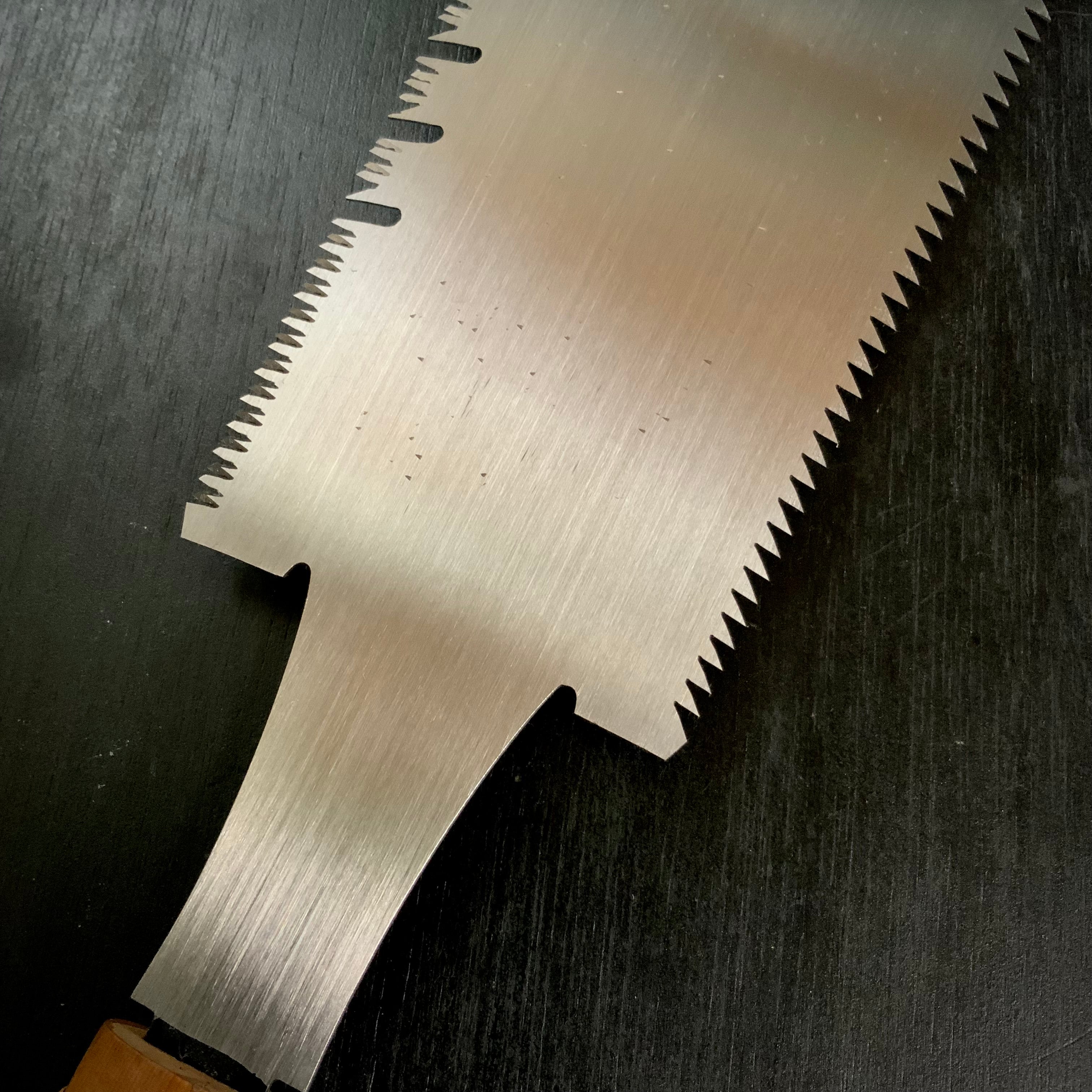 #119 Nagakatsu Double Edge Saw Rip cut 長勝鋸 両刃鋸 270mm