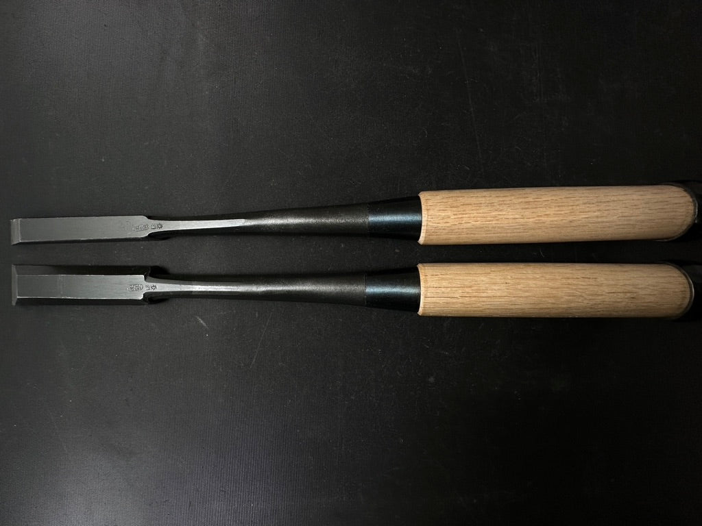 Fujihiro Timber chisel longneck by Chuutarou Imai 今井忠太郎作 二治弘 首長叩鑿 Tatakinomi