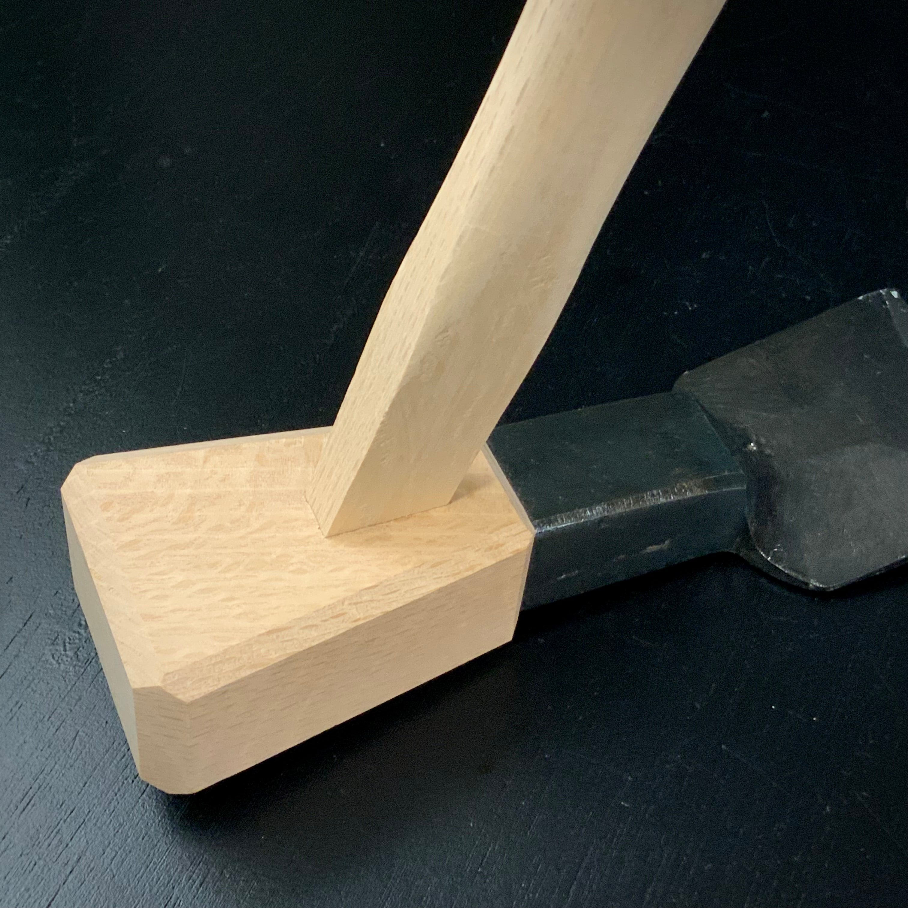 Old stock Japanese Carpenter's Adze Small Chouna 掘出し物 手斧 60mm