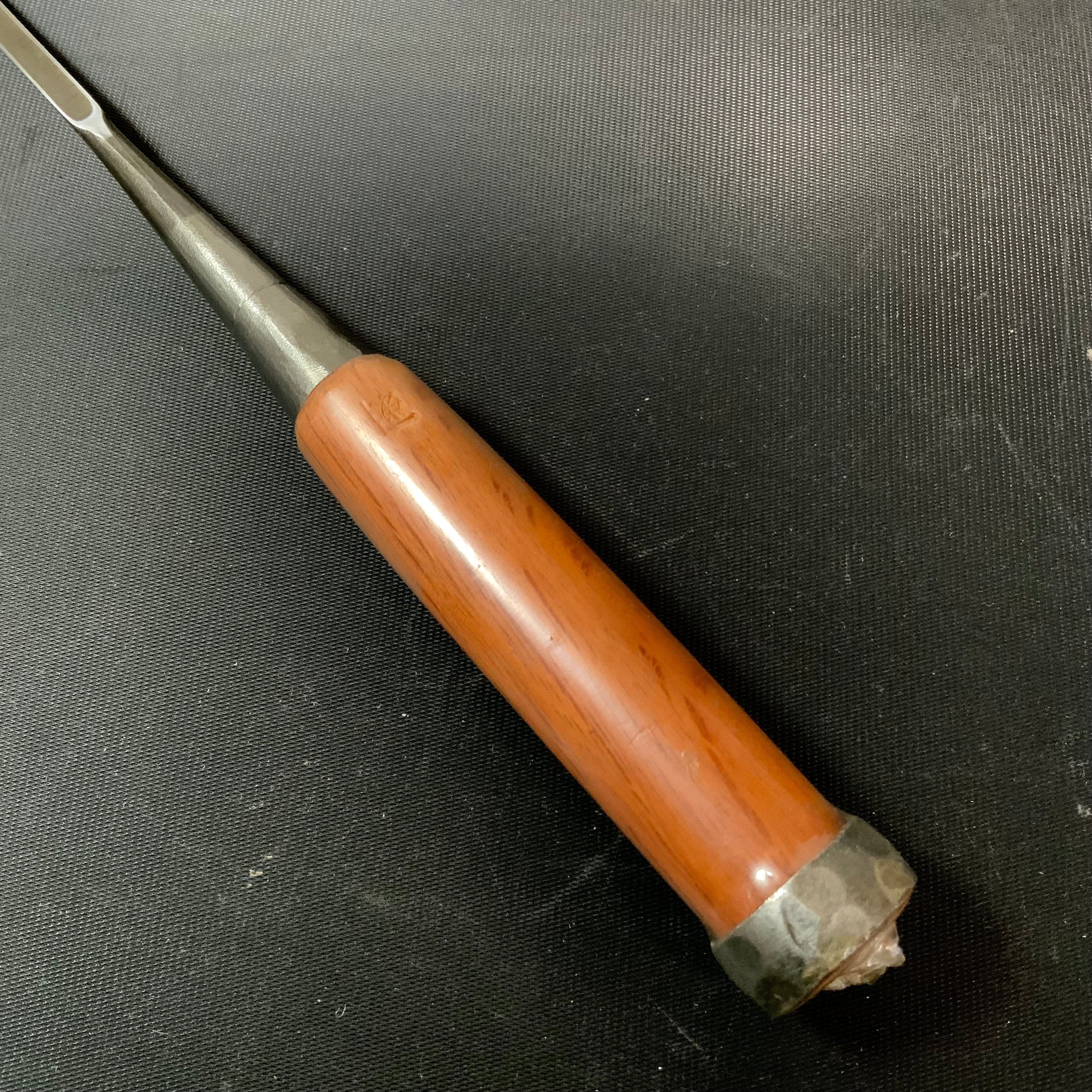 Tasai Dovetail Paring chisels (Oirenomi) with blue steel 掘出し物 田斎作 鎬追入鑿 6mm