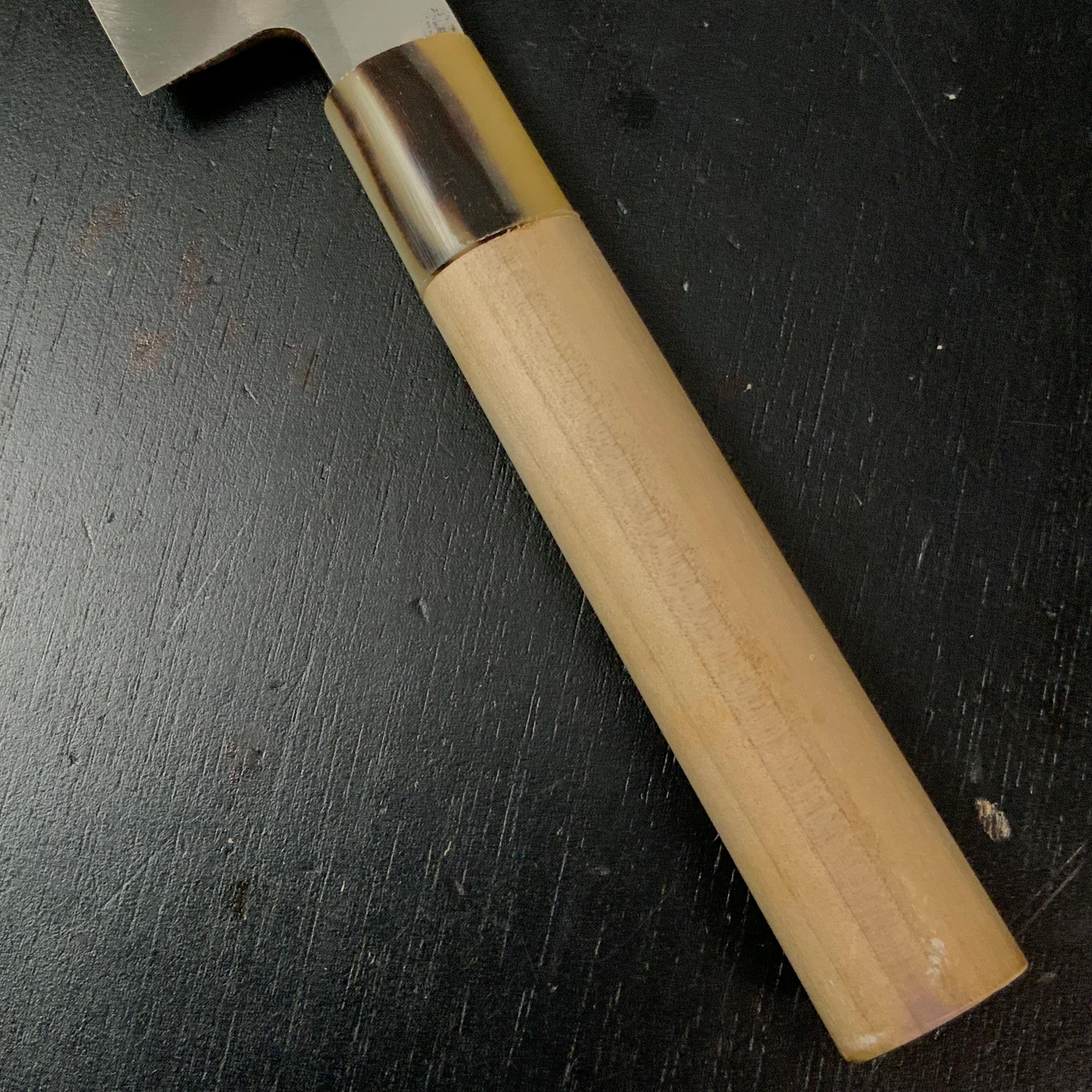 Tadao thin blade kitchen knife traditional Japanese style 忠雄 薄刃 和式庖丁 180mm