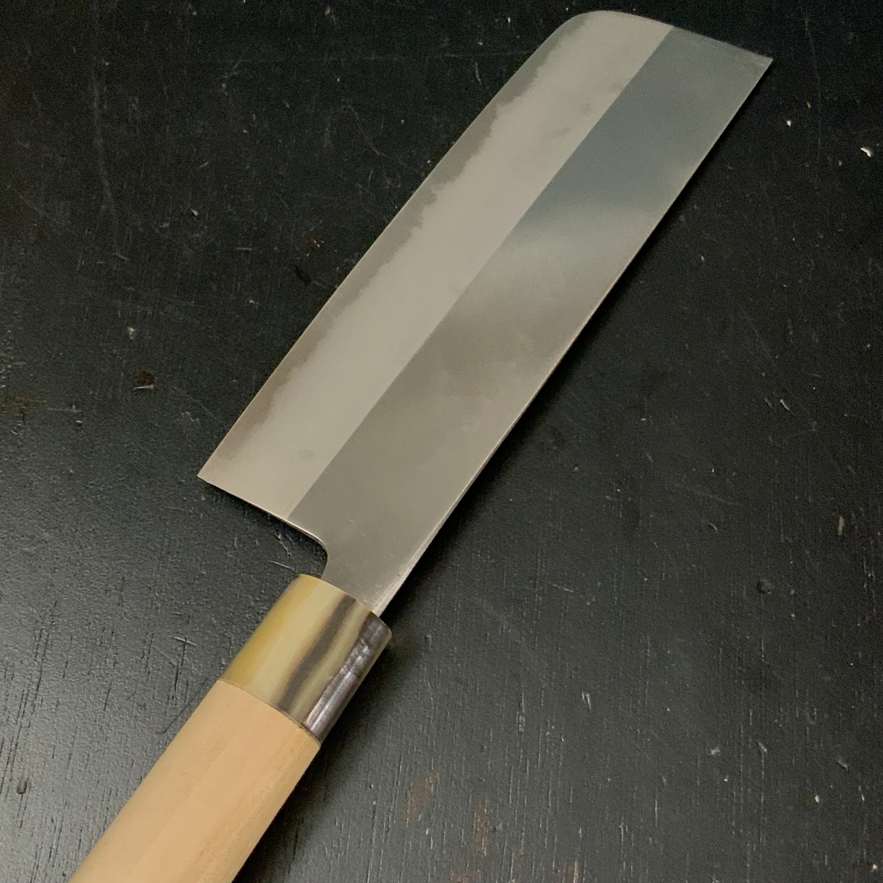 Eikichi kitchen knife traditional Japanese style 栄吉作 和式庖丁 170mm