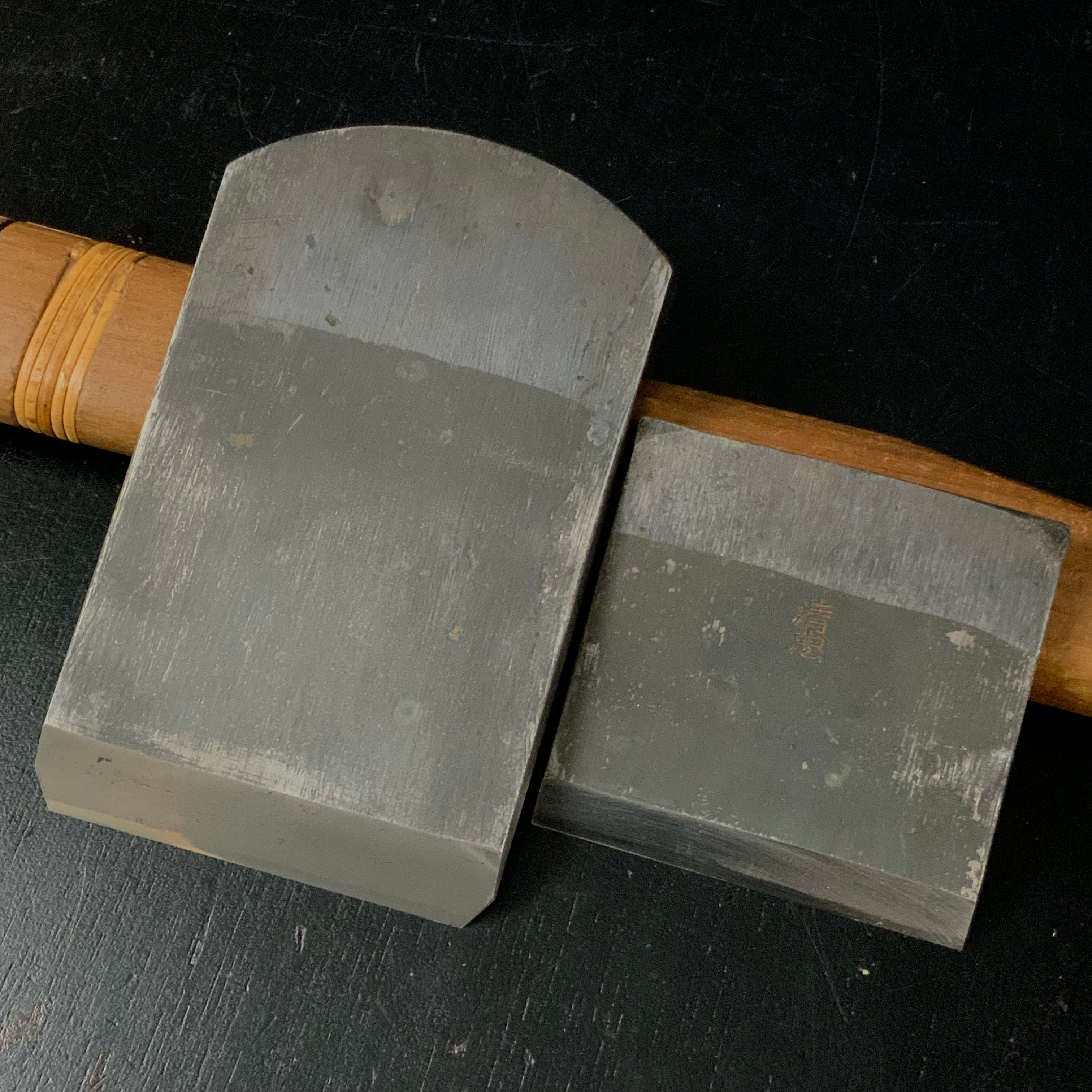 Old Stock #2 Kiyotada Smoothing Long body Plane(Kanna) by Suiheiya 掘出し物 清忠 長台鉋 70mm