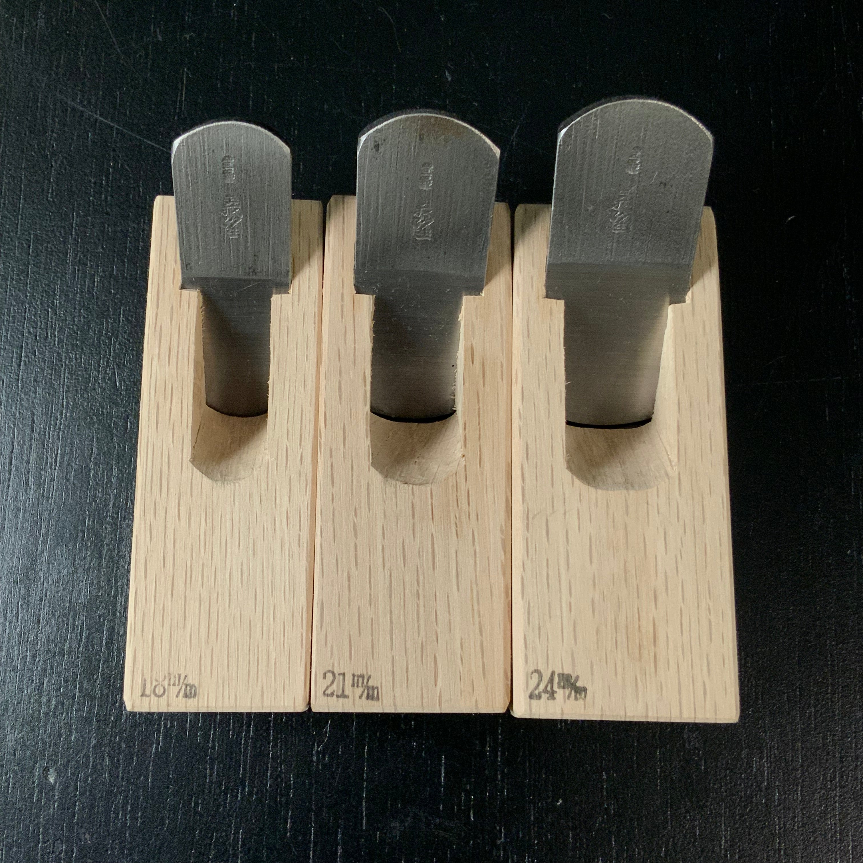 #2 Yoshitaka Mini Spoon bottom plane (Shihosori-Kanna) with white steel 義隆 豆四方反鉋 18mm/21mm/24mm