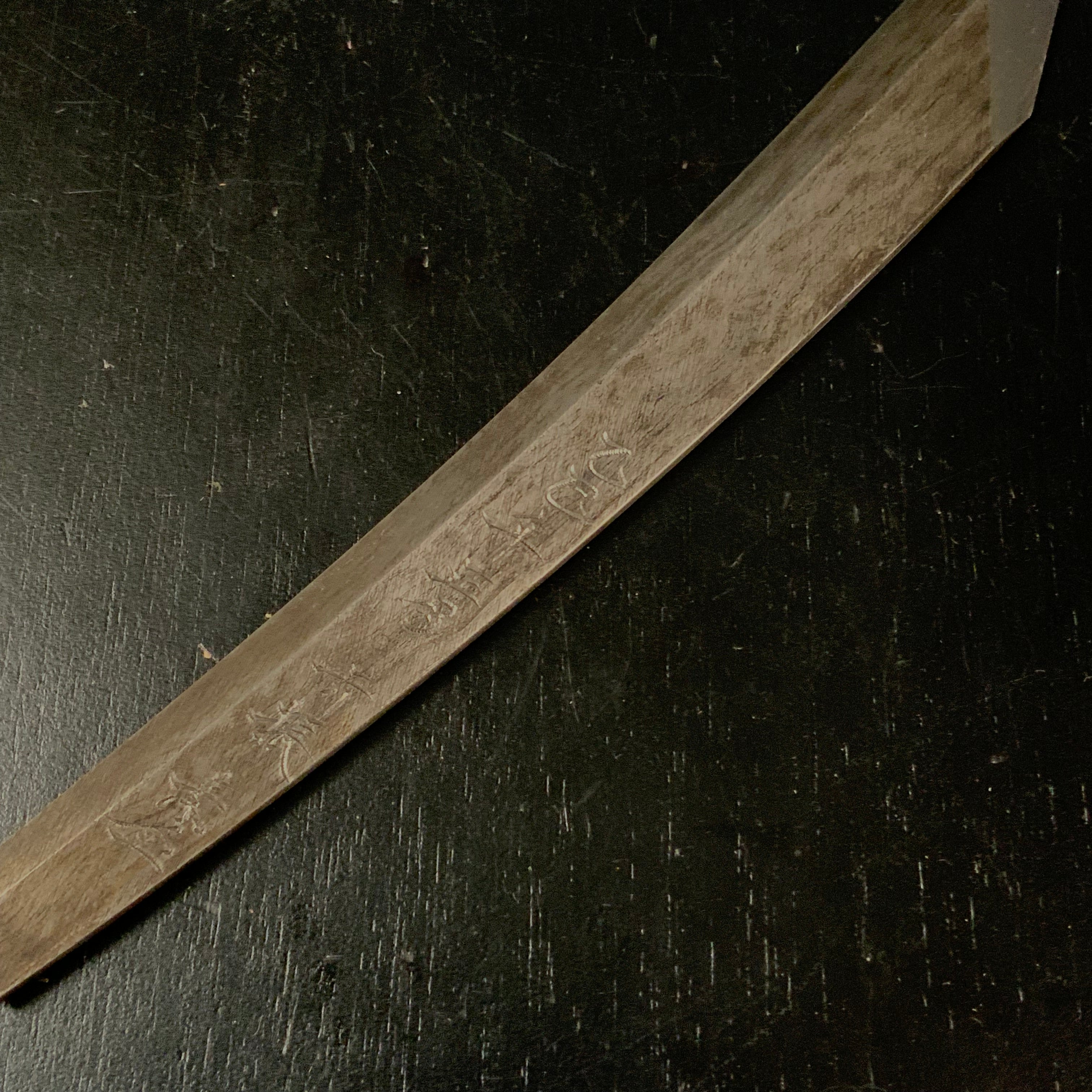 Kouronan Hirotsugu Right hand Kiridashi by Sozen Carving 行路難 廣貢 素全作 超硬材 切出し小刀 右 27mm