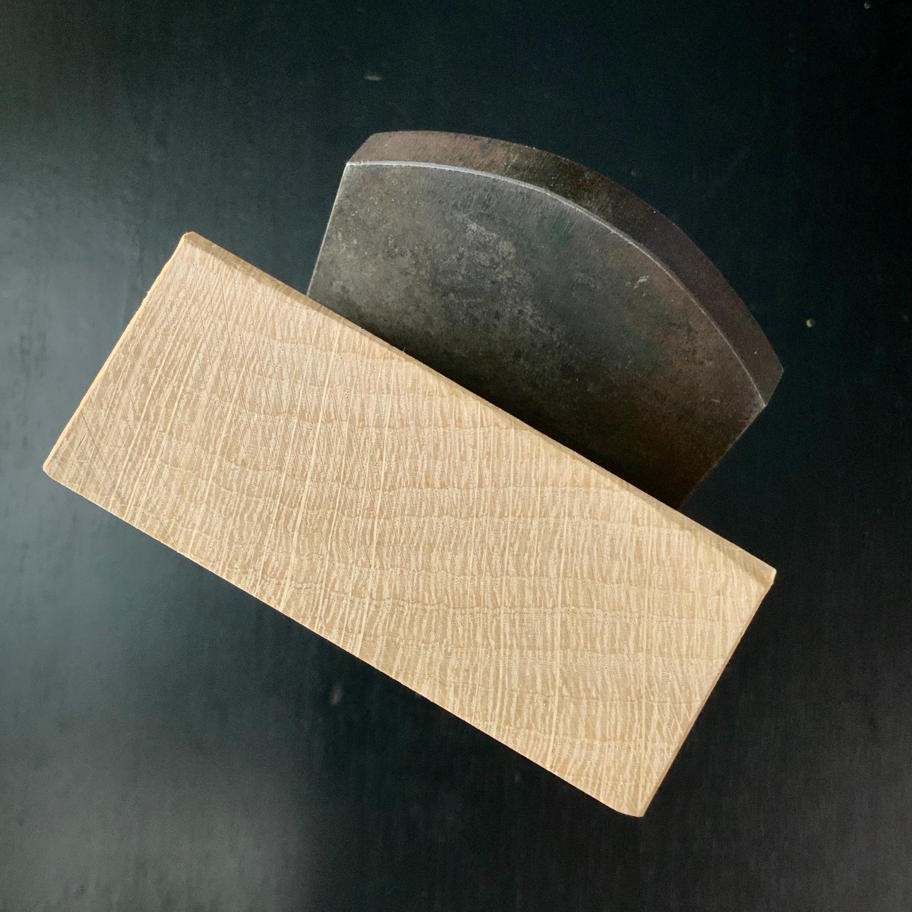 Syounzuru Smoothing Plane (Kanna) by Oguma Koyoshiya Body 昇運鶴 小熊作 仕上げ鉋 70mm 箱付き