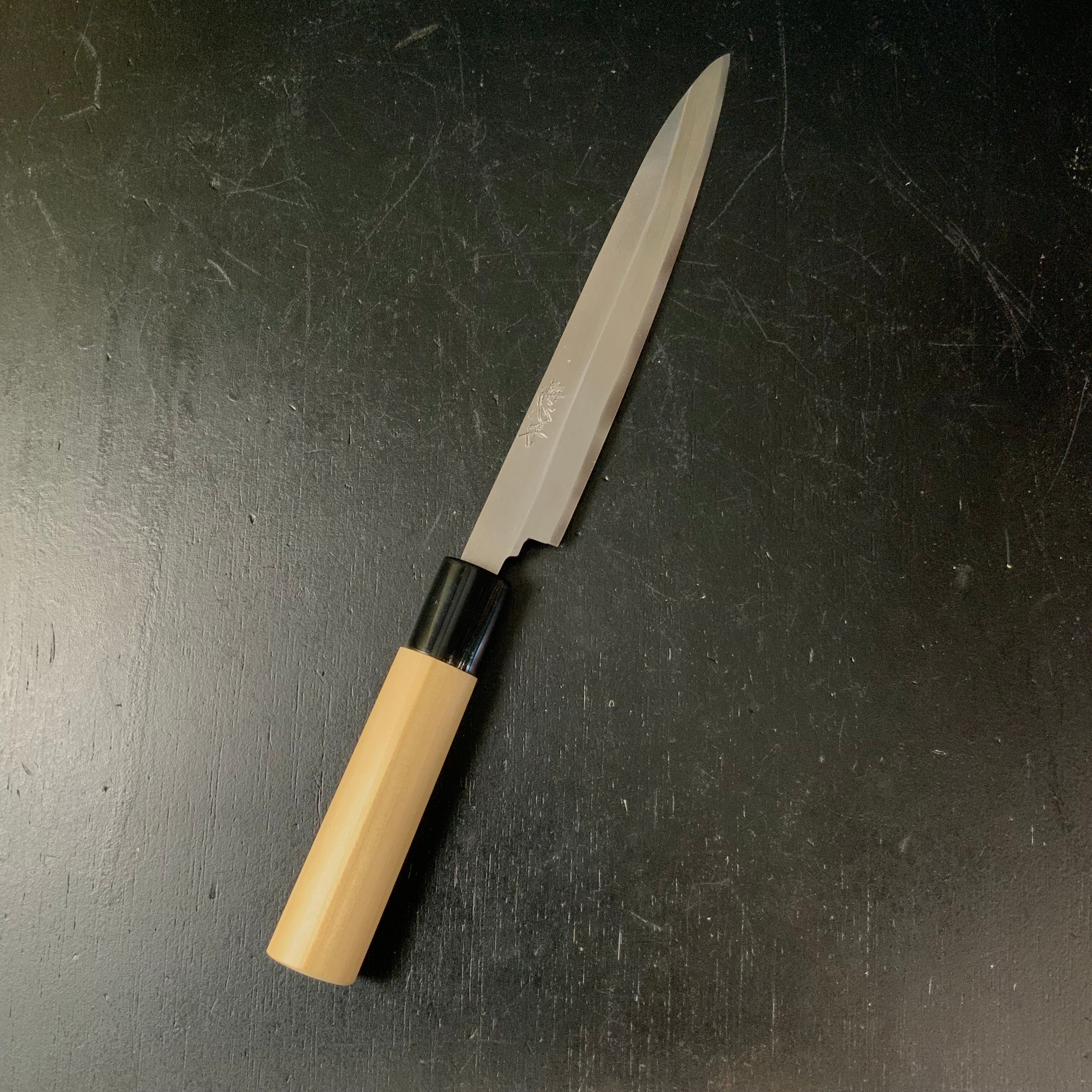 Baishinshi Kunimitsu polish Sashimi Knife 150mm / 梅心子圀光作 刺身包丁 磨き 150mm