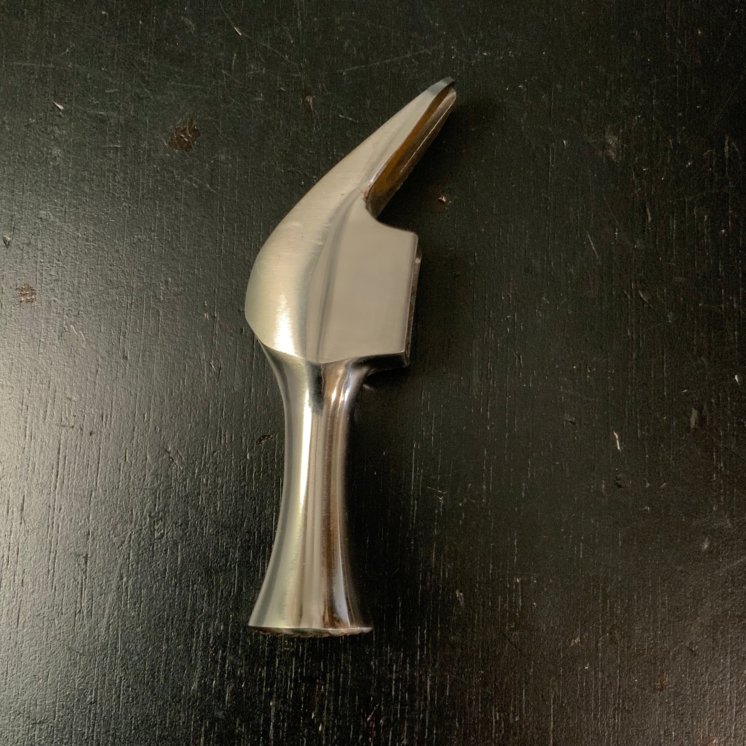 Old stock Dogyu Little pane Kariwaku Stainless steel Hammers Head 掘出し物 土牛 ステンレスリトルパネ 滑り止め付 頭のみ