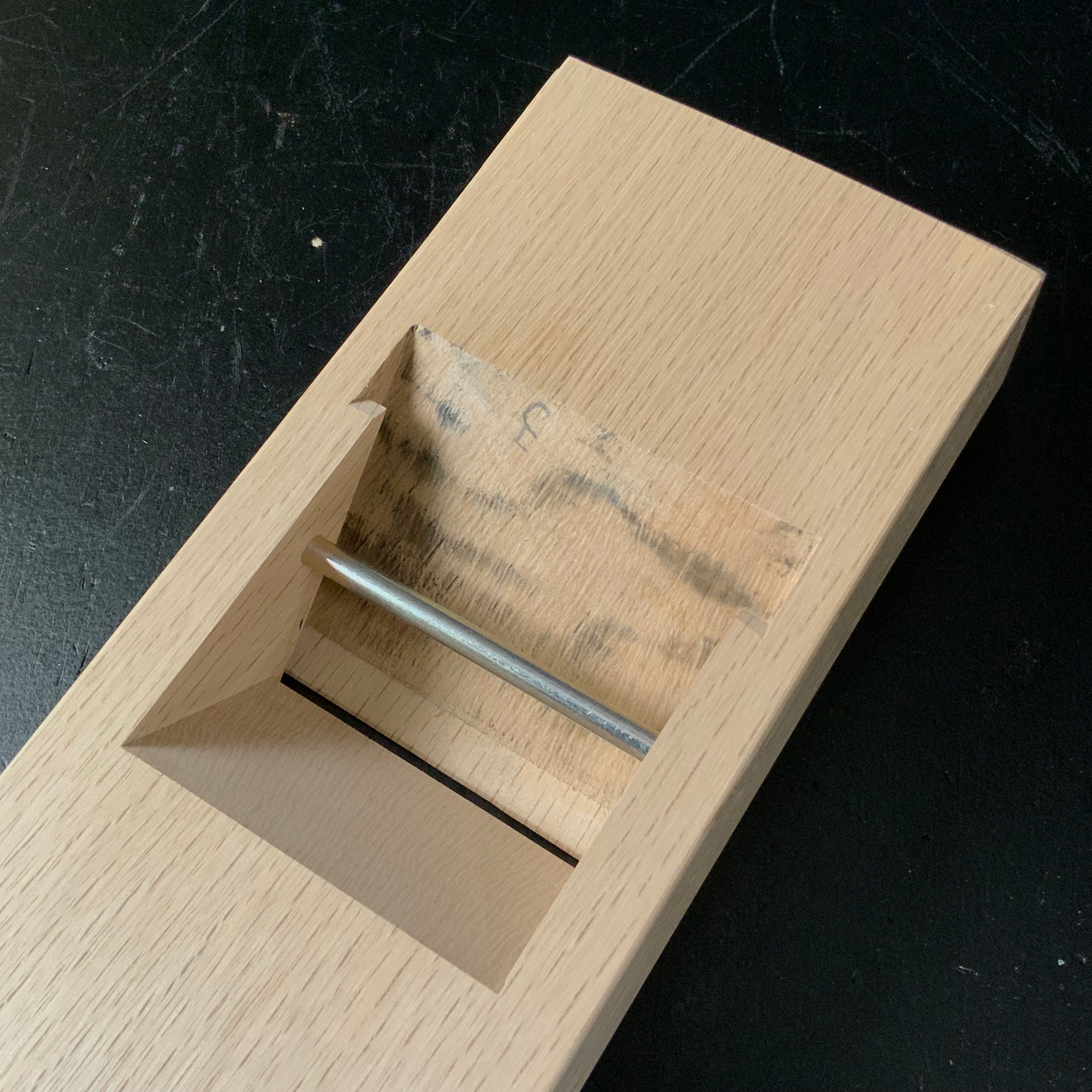 Old stock #5 Muso Smoothing Plane (Kanna) by Ishido Master 掘出し物 無双 石堂輝秀作 仕上げ鉋 70mm