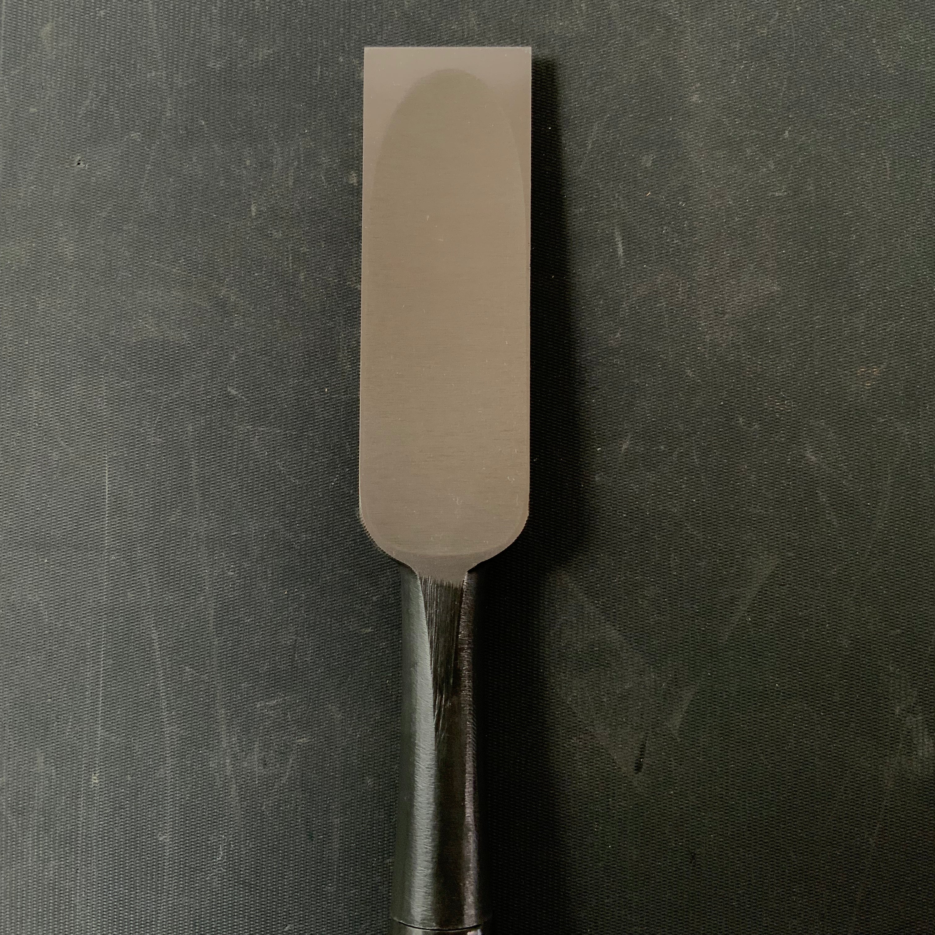 Tasai Timber chisels (Tatakinomi) with blue steel 田斎 黒仕上げ 叩鑿 30mm