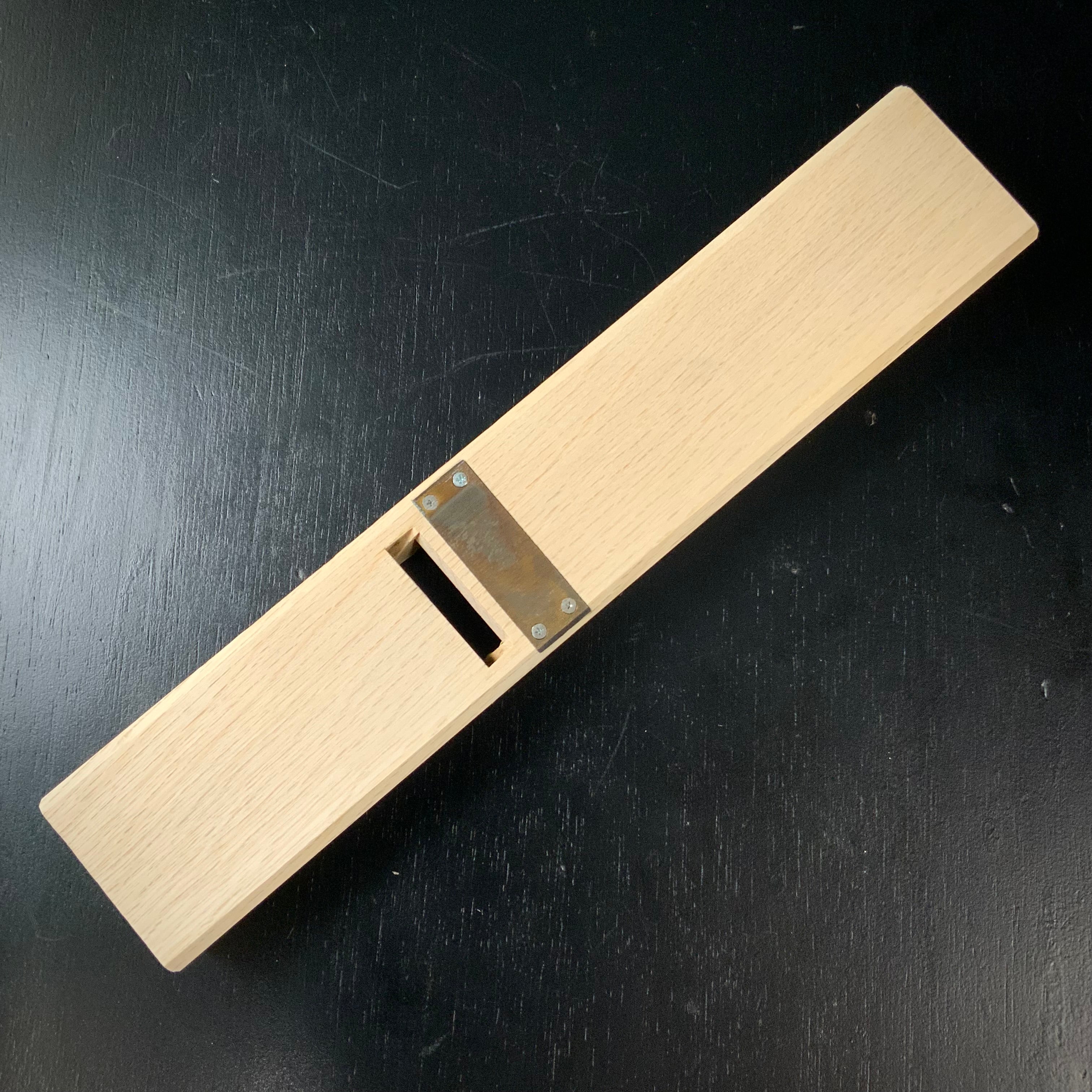 Old stock Smoothing Plane (Kanna) 掘出し物 仕上げ鉋 デコラ 42mm