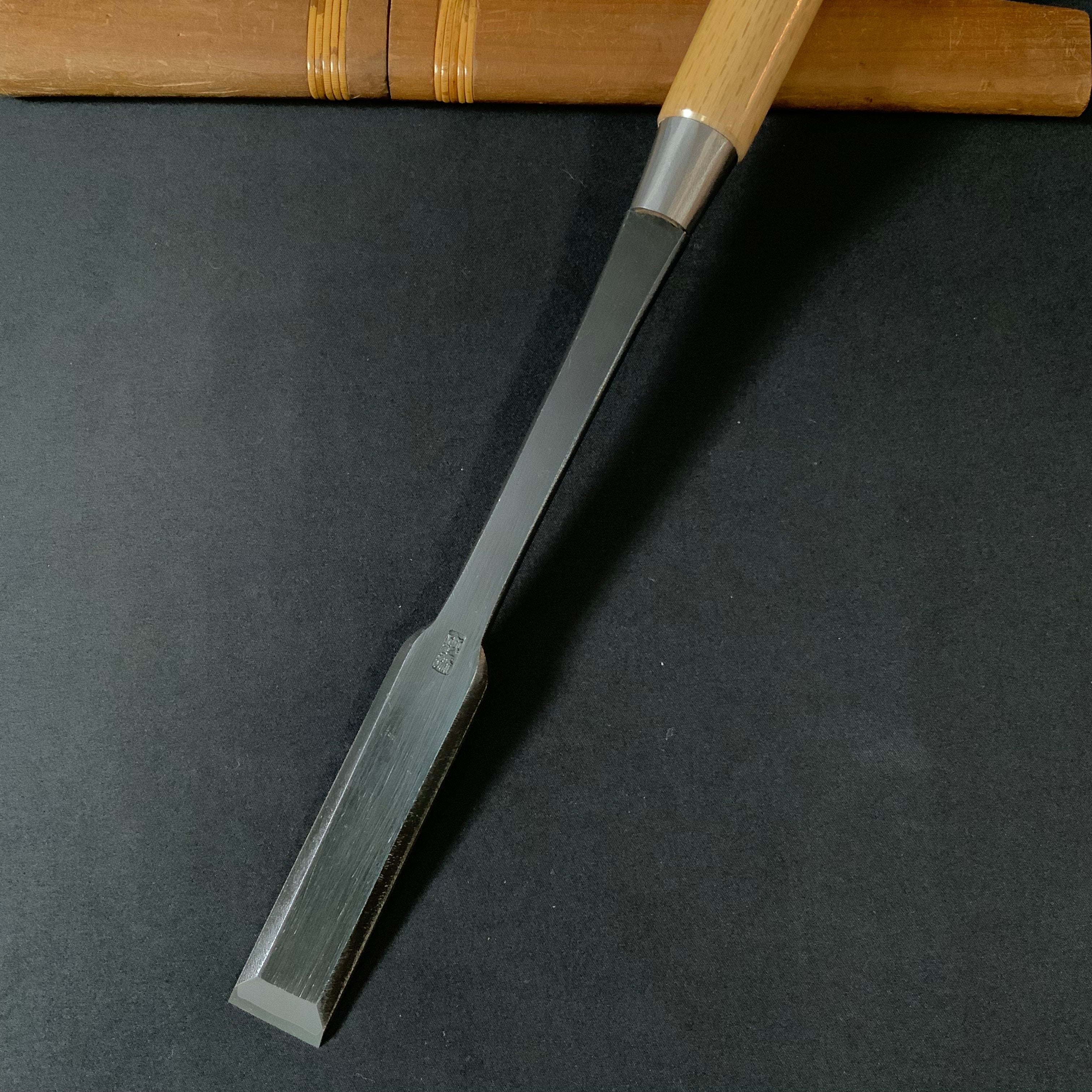 田斎作 平待叩き鑿 24mm Tasai Hiramachi Timber Chisels