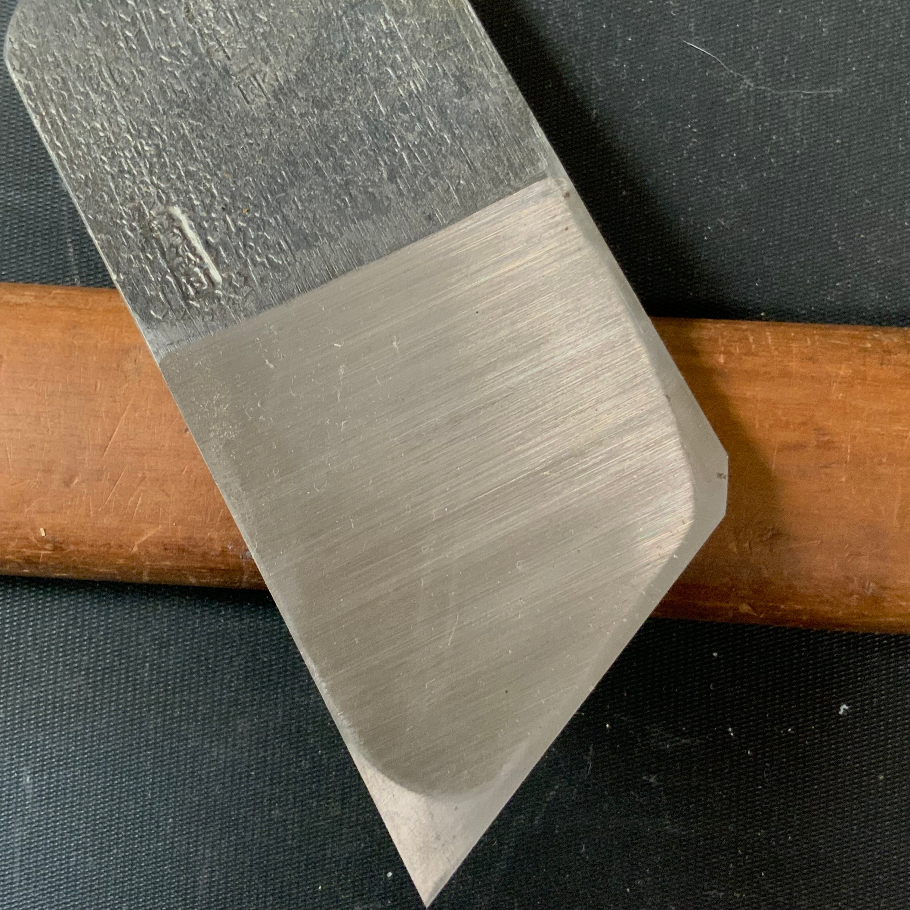 Old stock Chojiro Rabbet Plane ( Kiwa Kanna) with Blue steel. 掘出し物 長二郎 際鉋 右 48mm