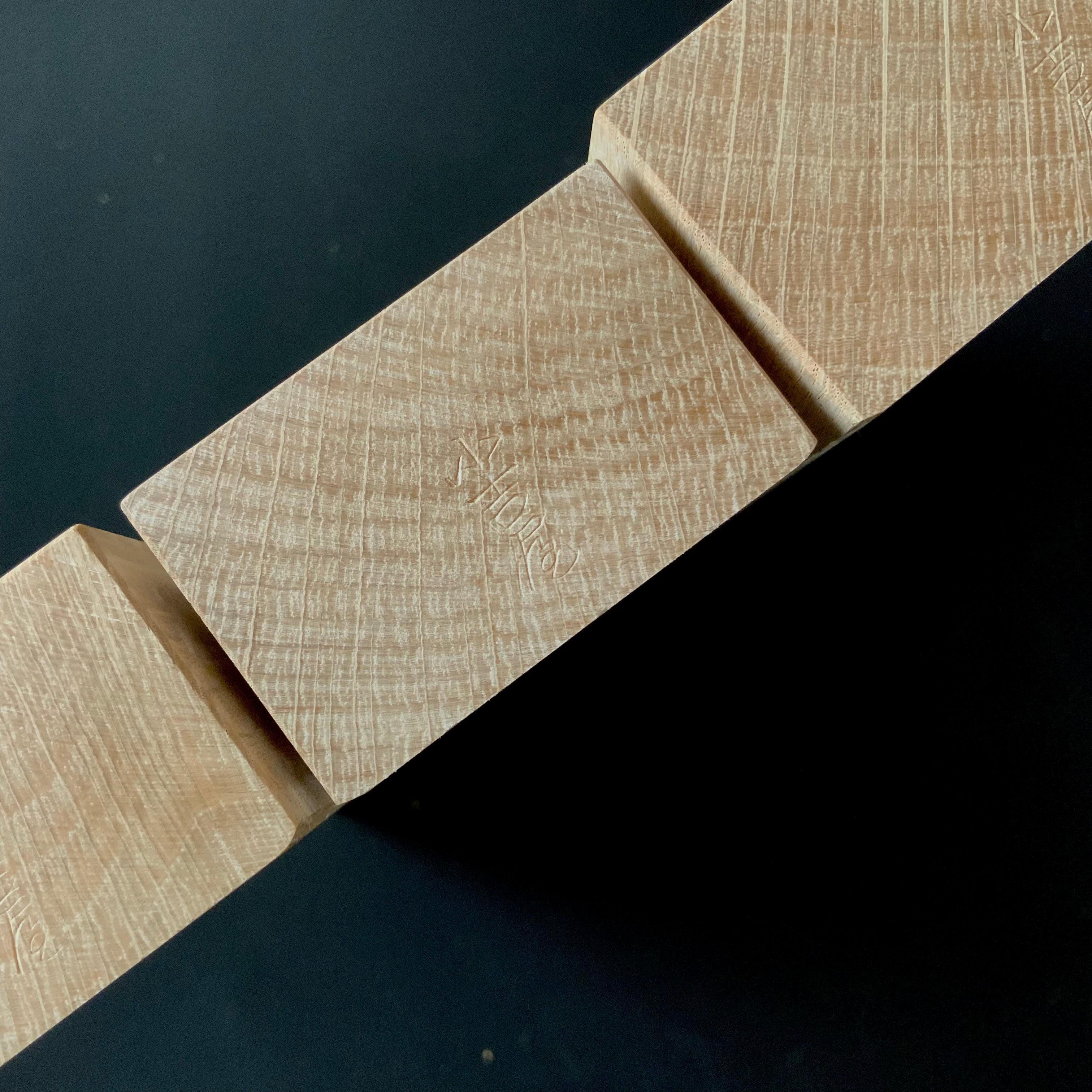 Old stock eleventh generation Teruhide Smoothing Plane (Kanna) 掘出し物 輝秀 十一代目 石堂秀雄作 仕上げ鉋 30,36,48mm